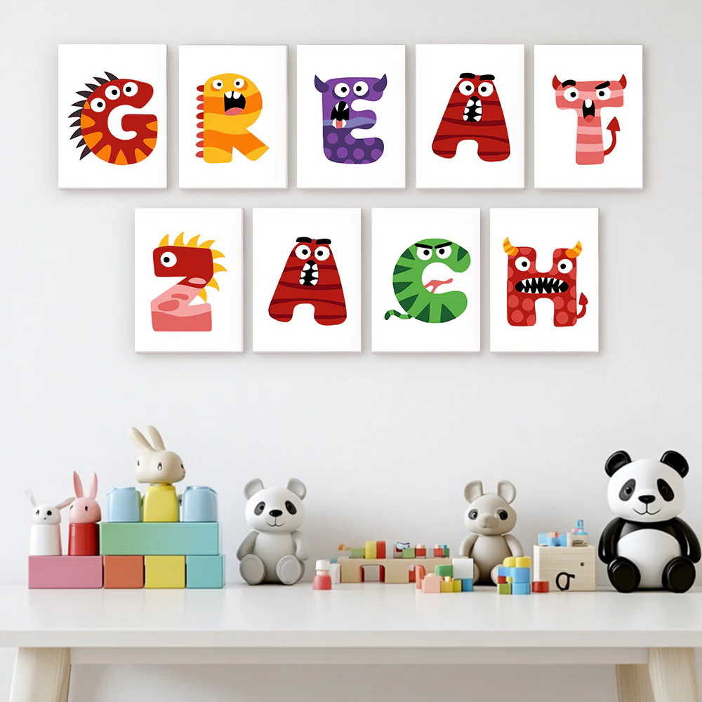 Creature Letters (Alphabet) - Image 19