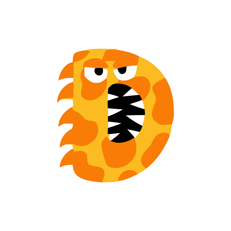 Creature Letters (Alphabet) - Image 26