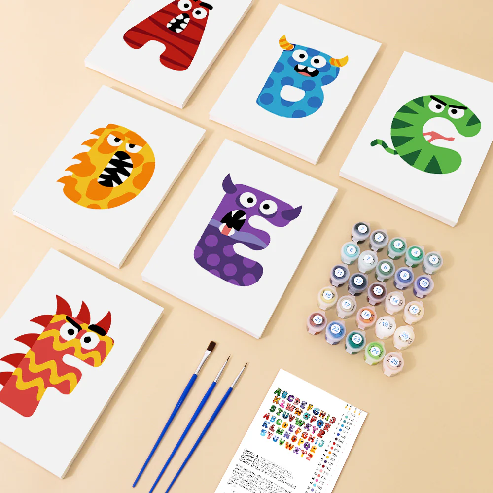 Creature Letters (Alphabet) - Image 3
