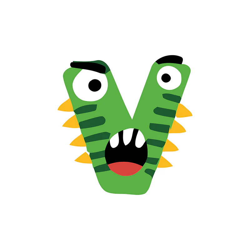 Creature Letters (Alphabet) - Image 44