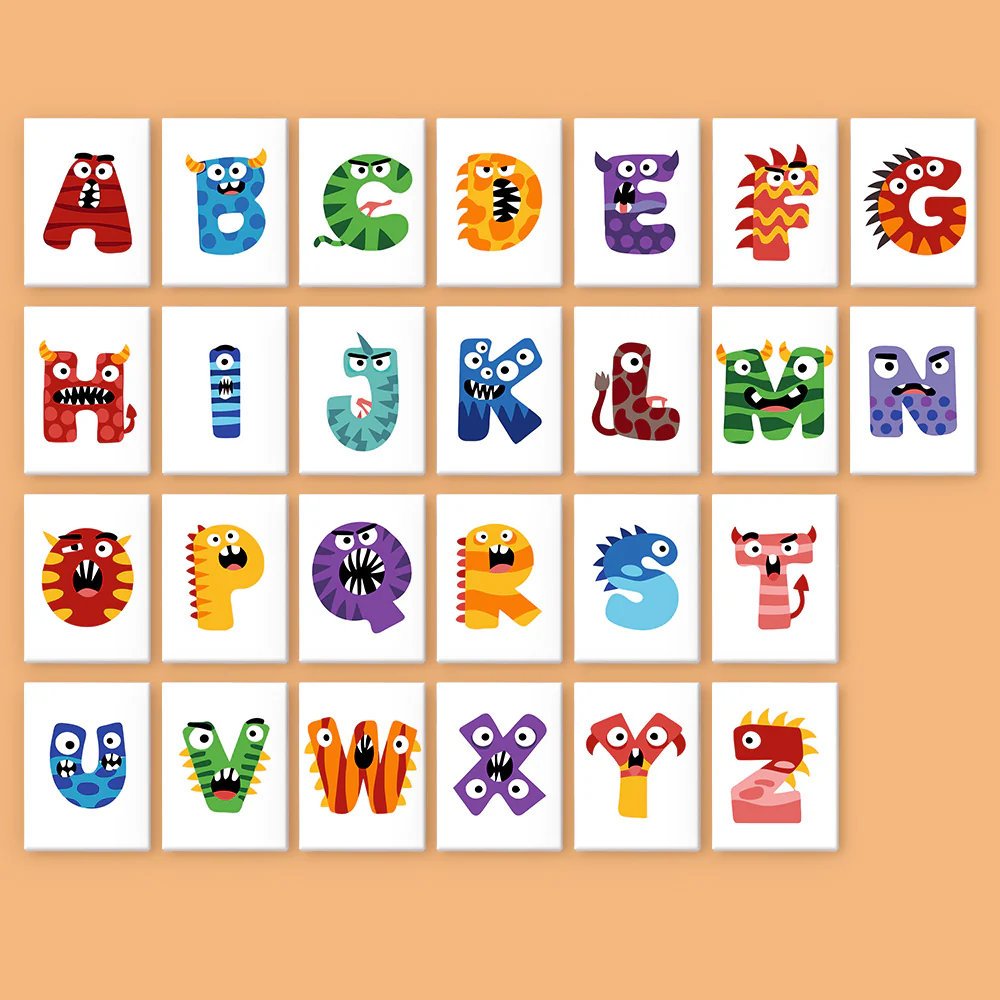 Creature Letters (Alphabet) - Image 9
