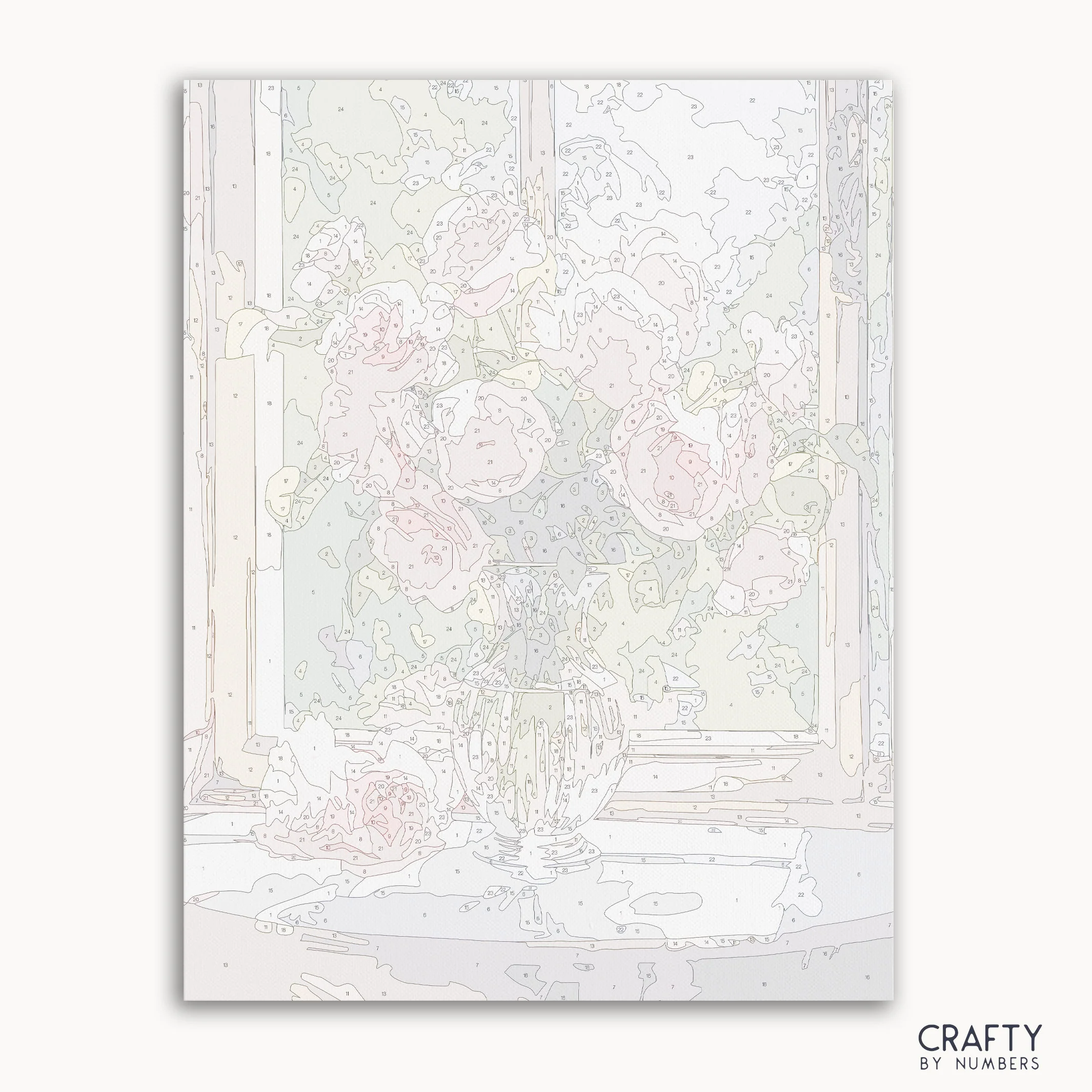 Crystal Vase Florals - Image 2