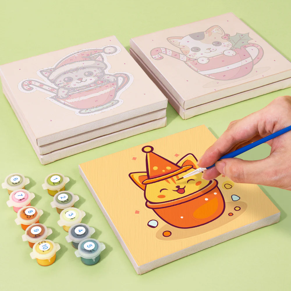 Cup of Cozy Cats (Set of 6) - Image 4