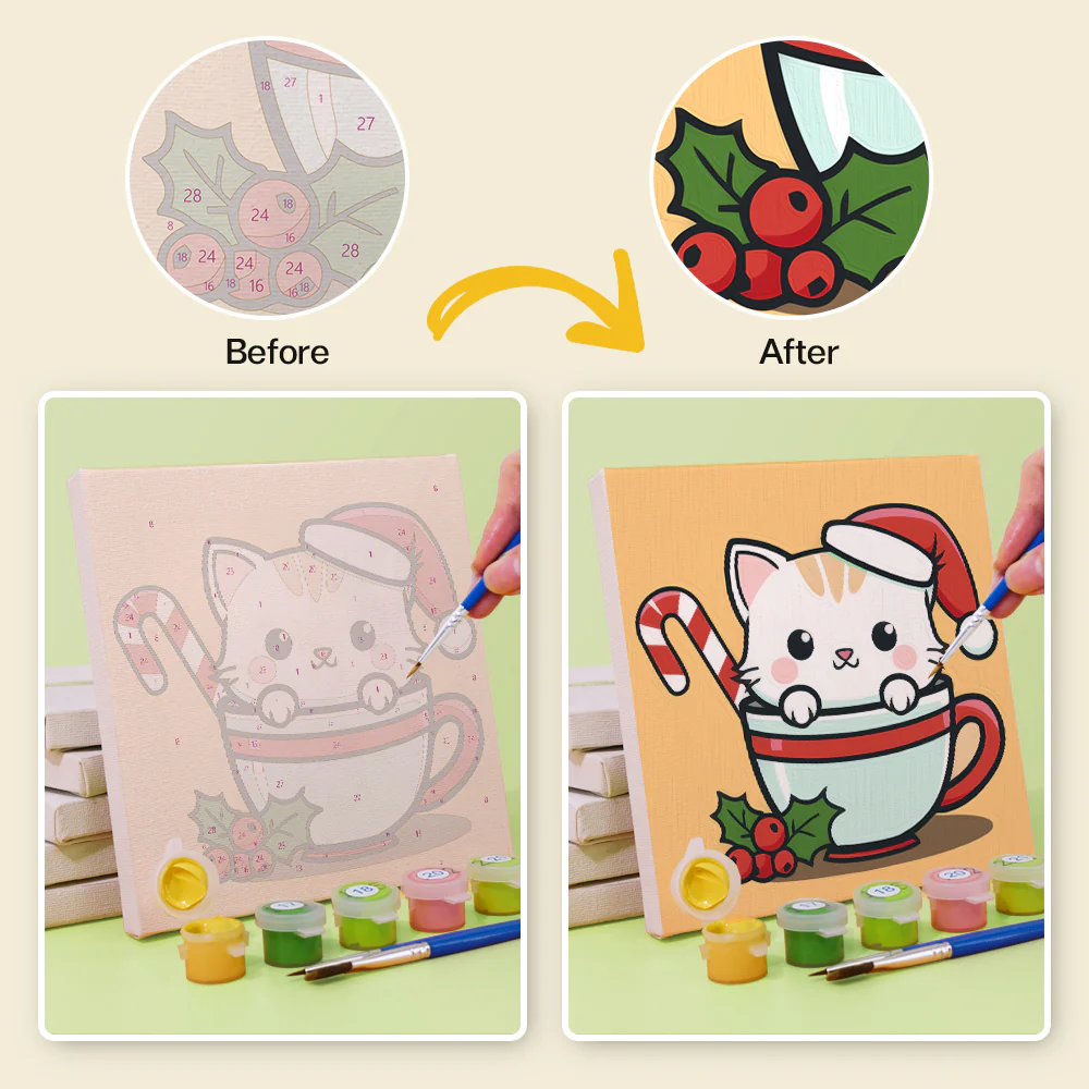 Cup of Cozy Cats (Set of 6) - Image 7
