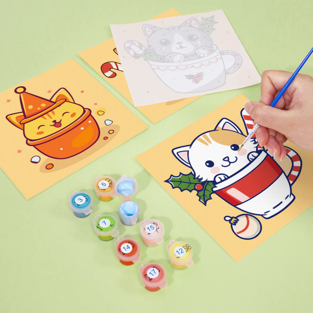 Cup of Cozy Cats (Set of 6) - Image 9