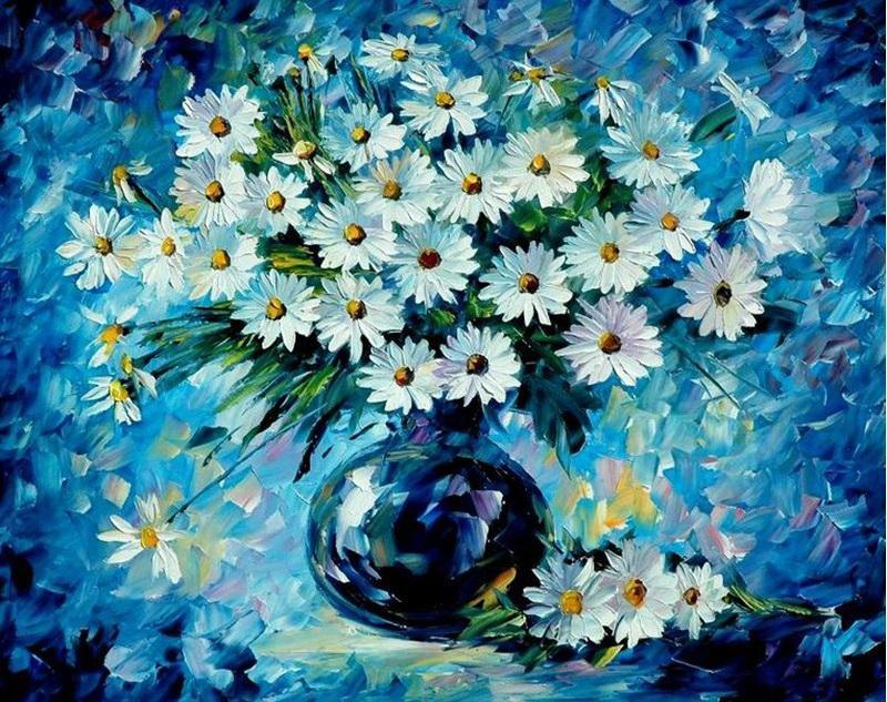 Blue Daisy Floret - Image 4