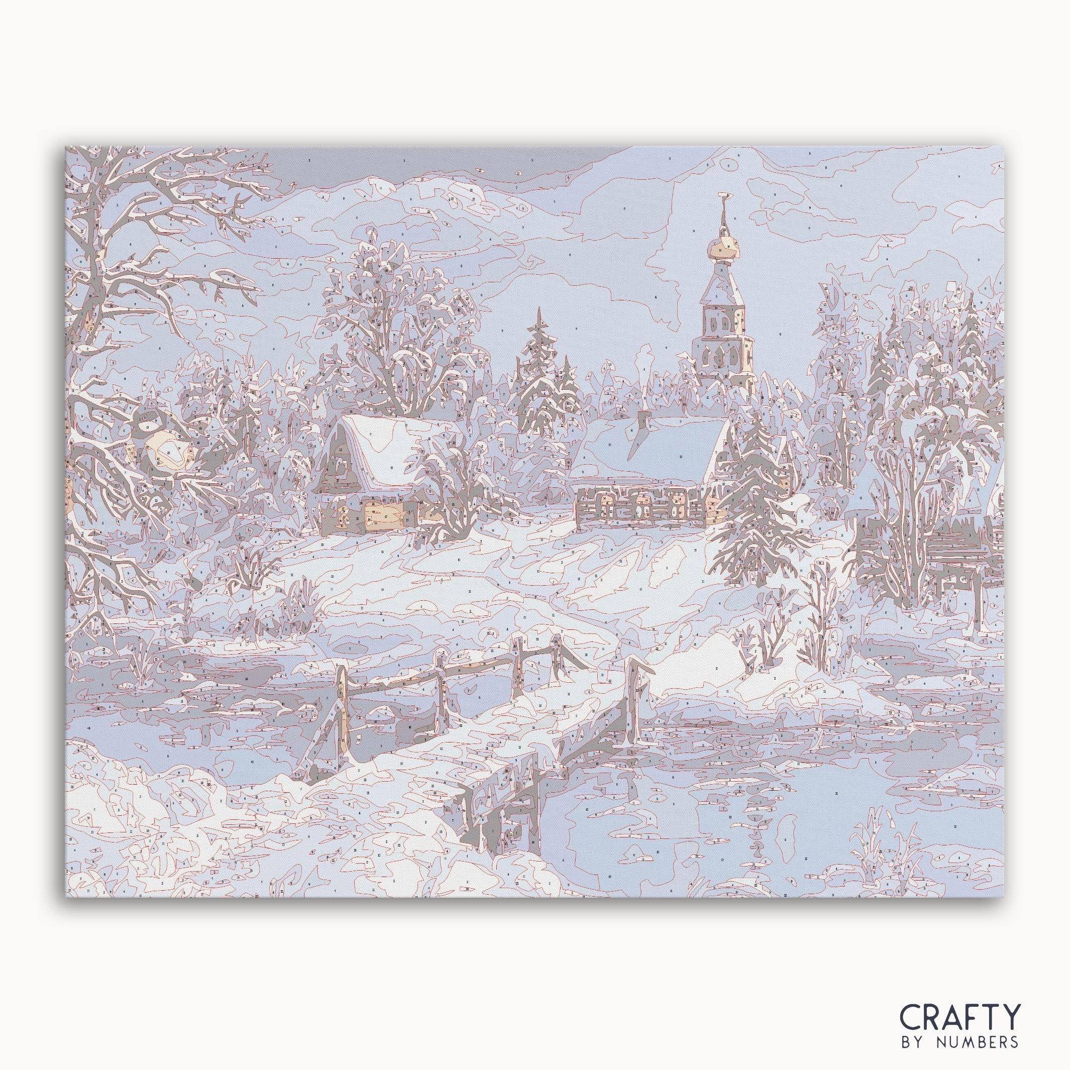 Snowy Night Scenery - Image 2