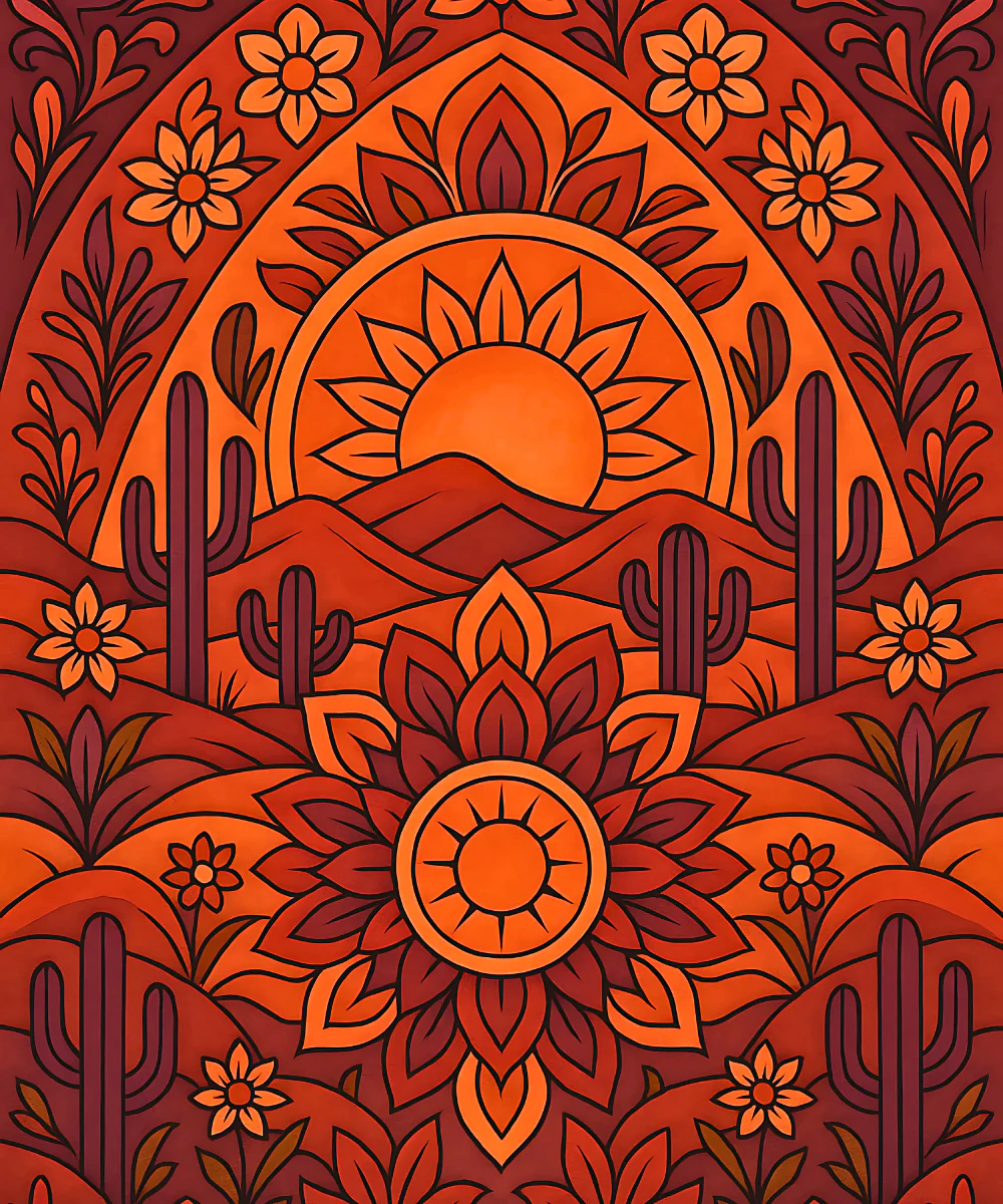 Desert Mandala - Image 2