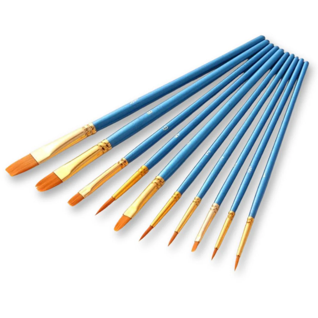 Premium Paint Brushes (10-Pack) (Free Gift) - Image 2