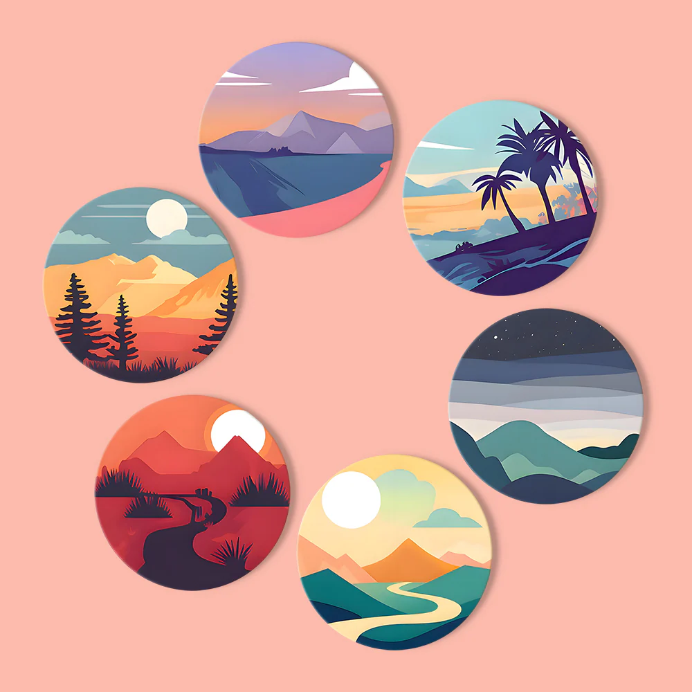 Dreamy Landscapes (Set of 6) - Image 11