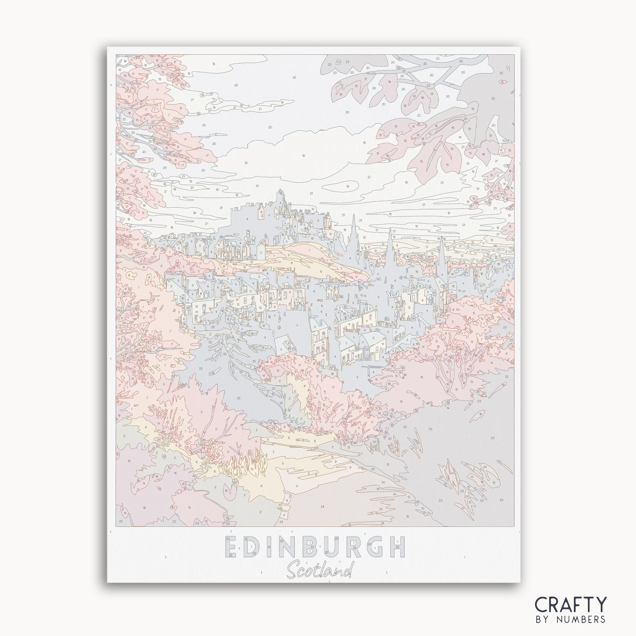 Edinburgh Travel Poster - Image 2