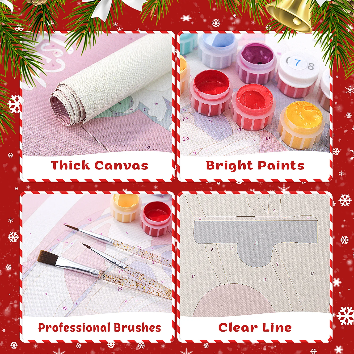 Emerald Nutcracker – Porch Sign Paint by Numbers Kit - Image 6