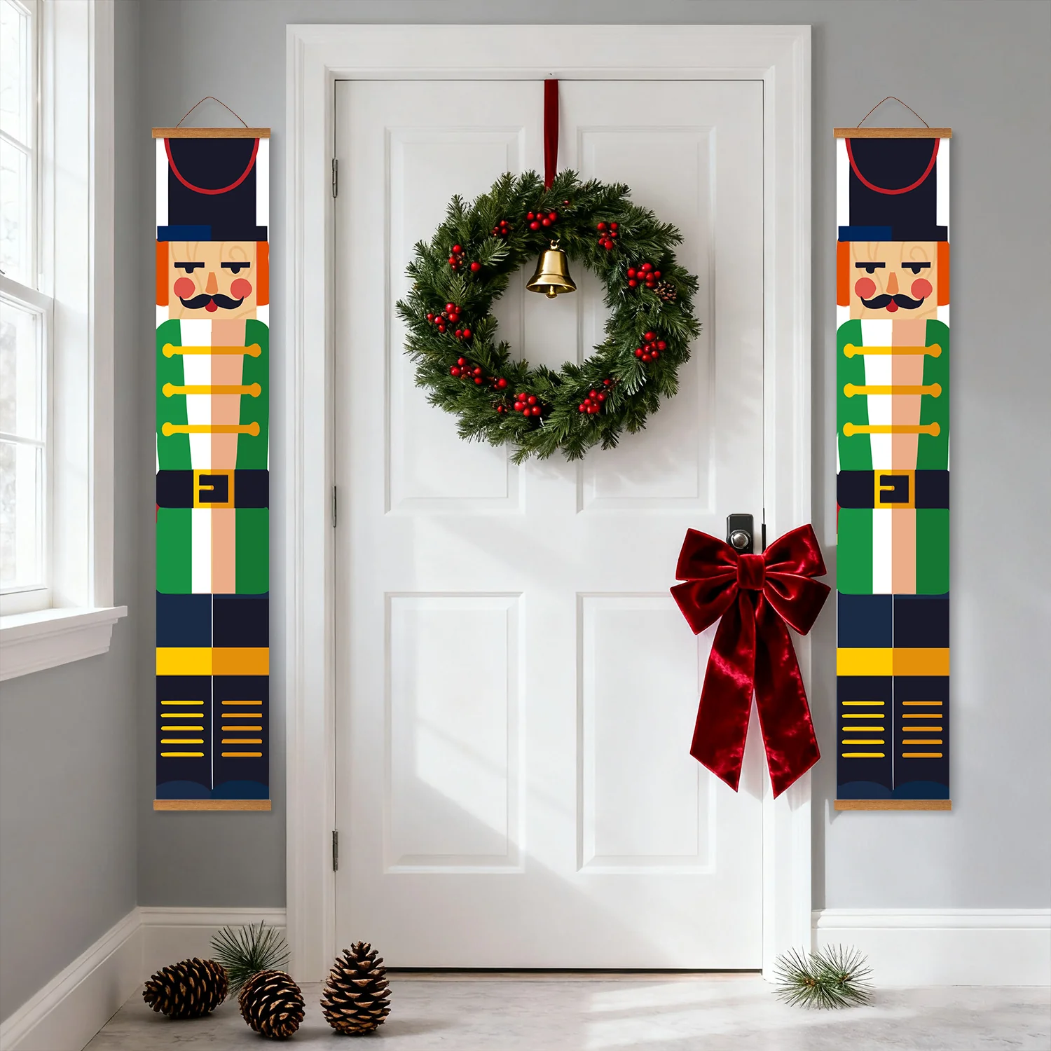 Emerald Nutcracker – Porch Sign Paint by Numbers Kit - Image 8