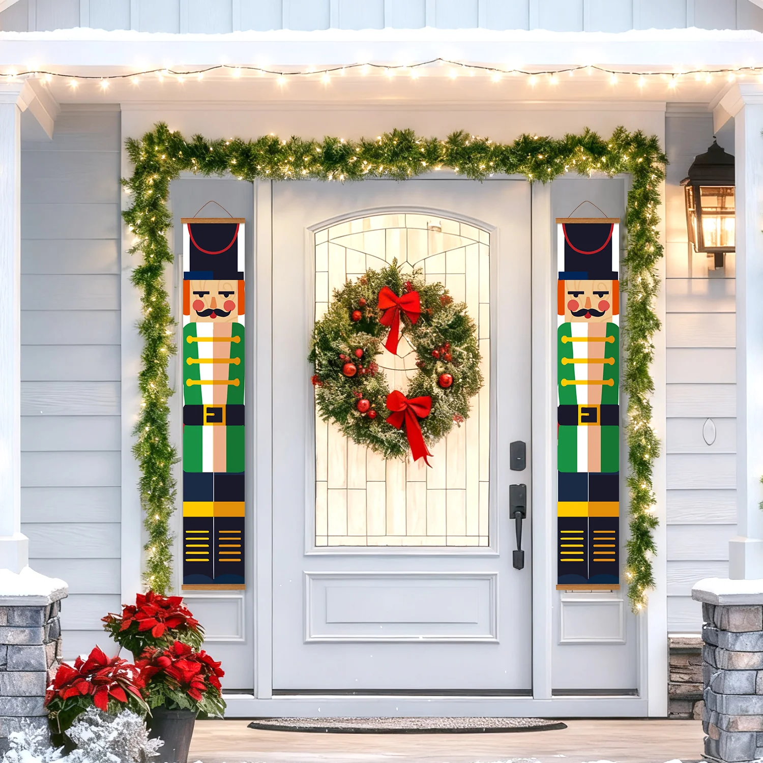 Emerald Nutcracker – Porch Sign Paint by Numbers Kit - Image 9