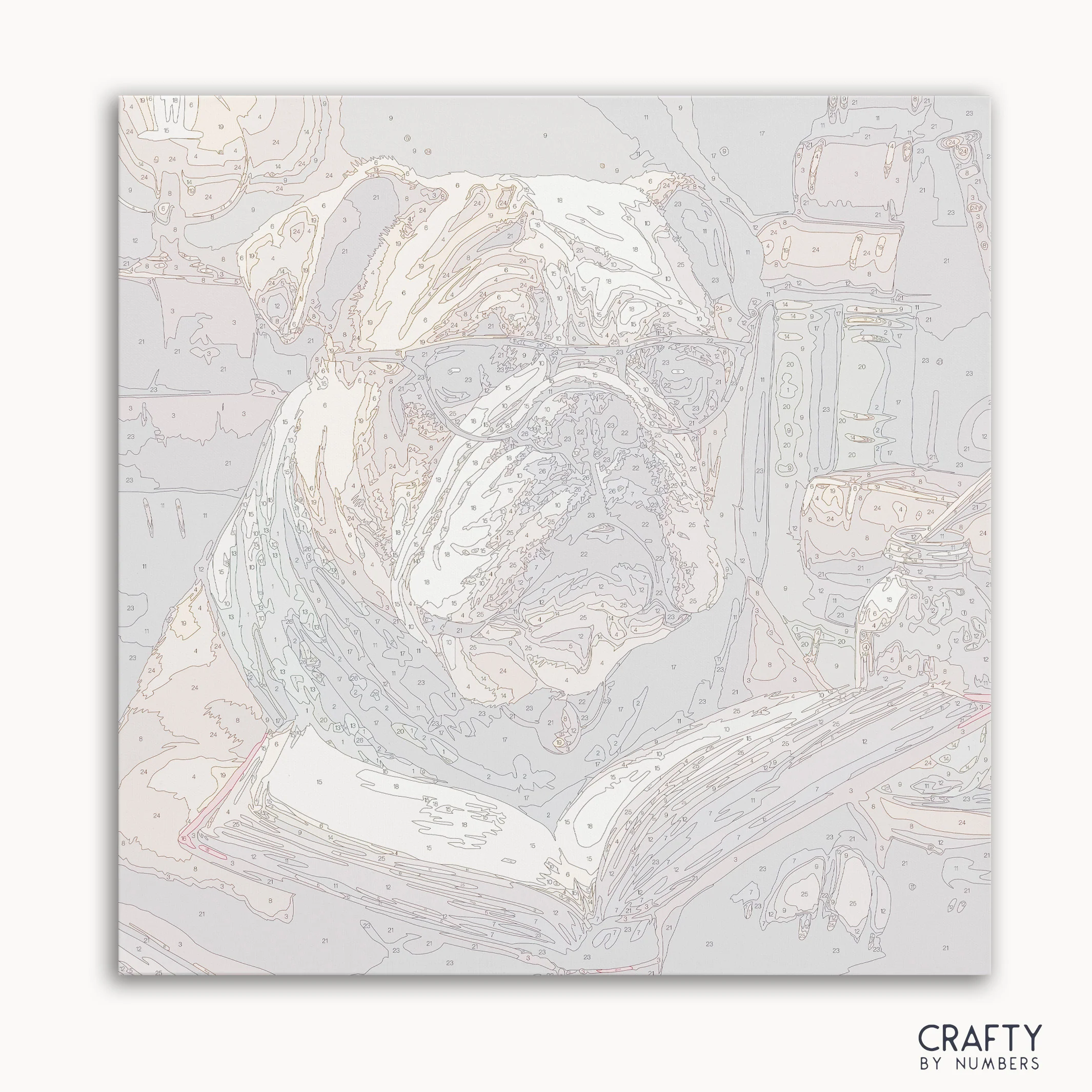 English Bulldog Reading - Image 2