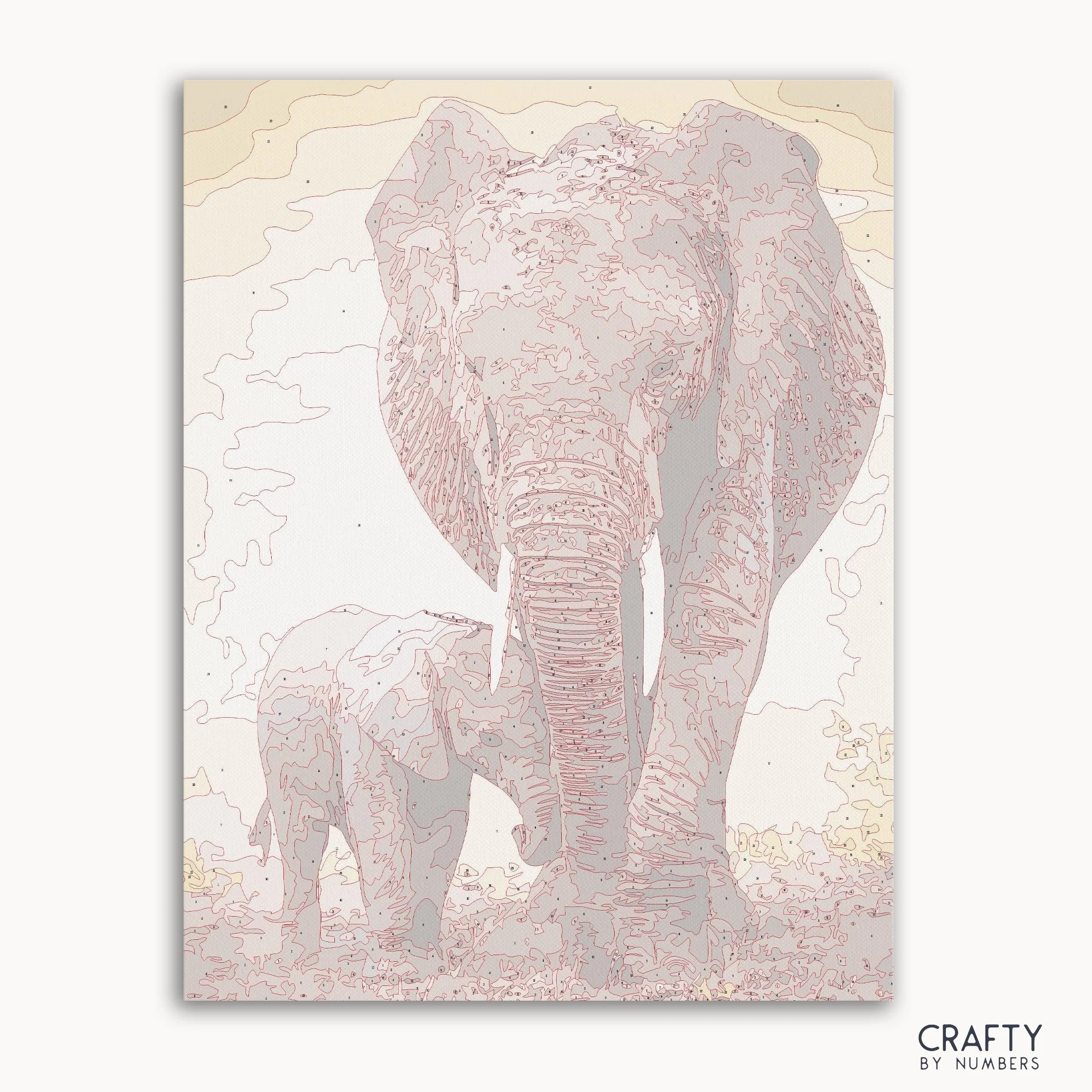Father and Son Mammoths - Image 2