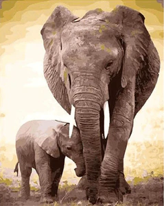 Father and Son Mammoths - Image 4