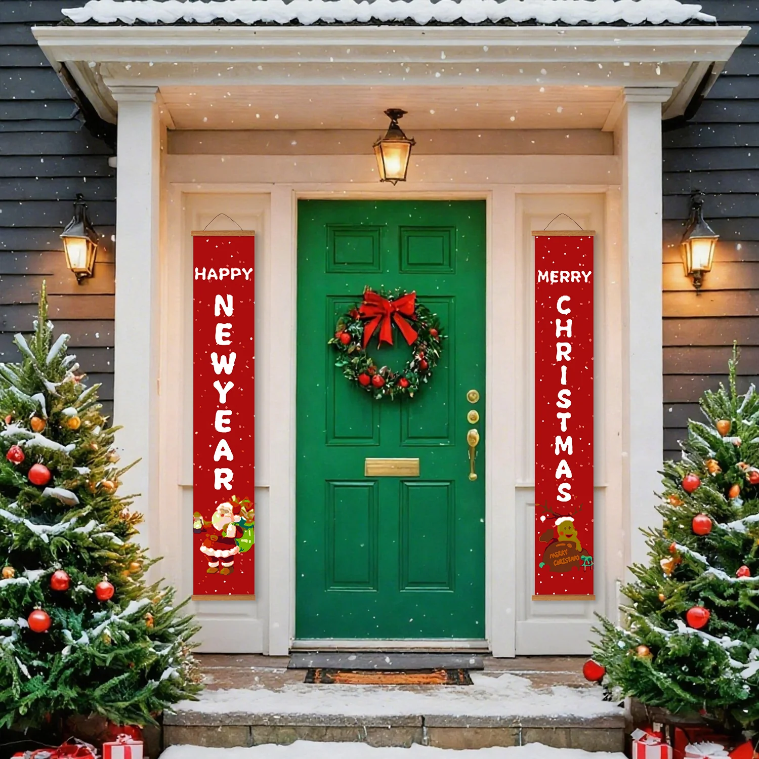 Festive Wishes - Porch Sign - Image 8