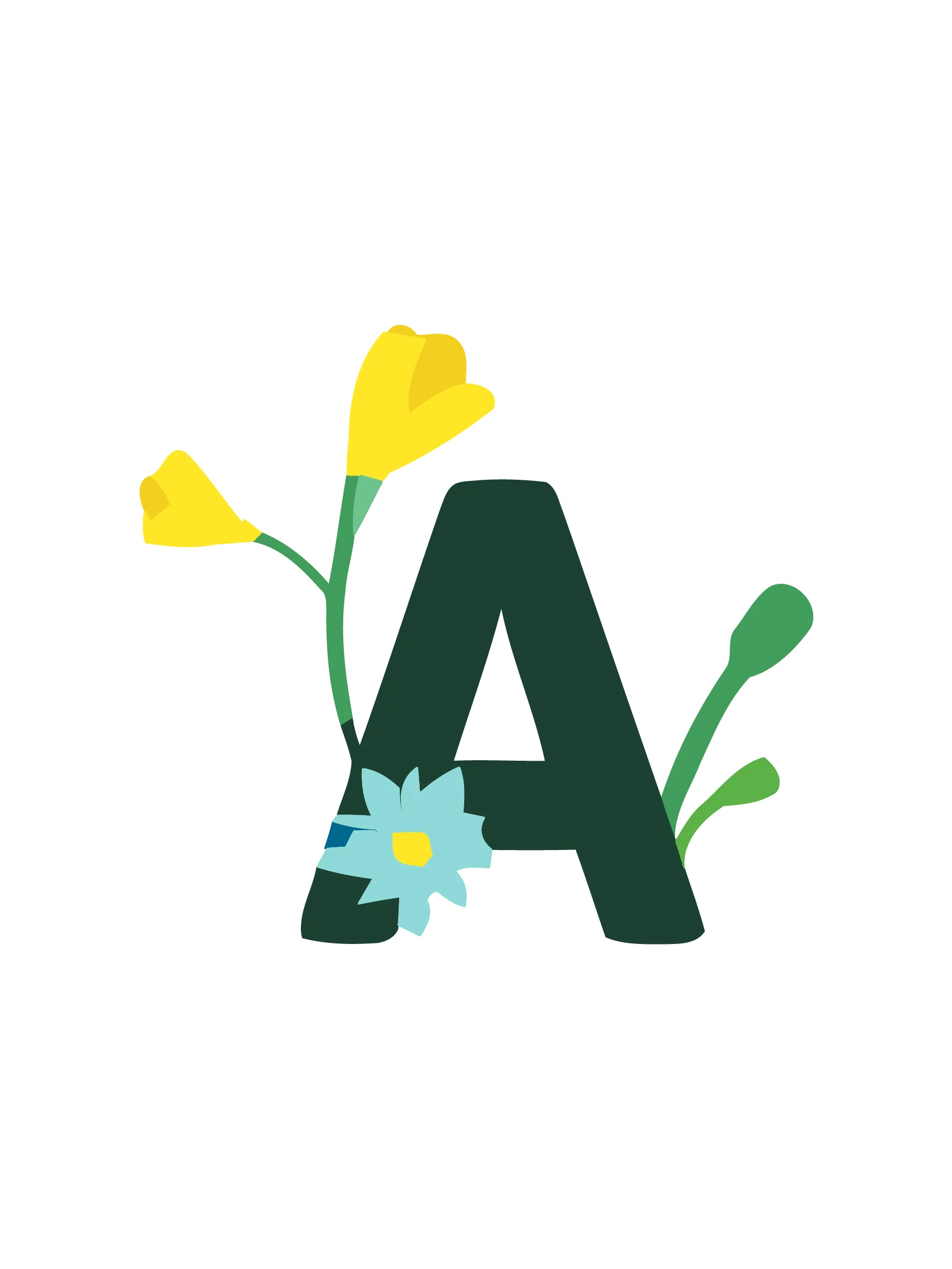 Floral Garden (Alphabet) - Image 24