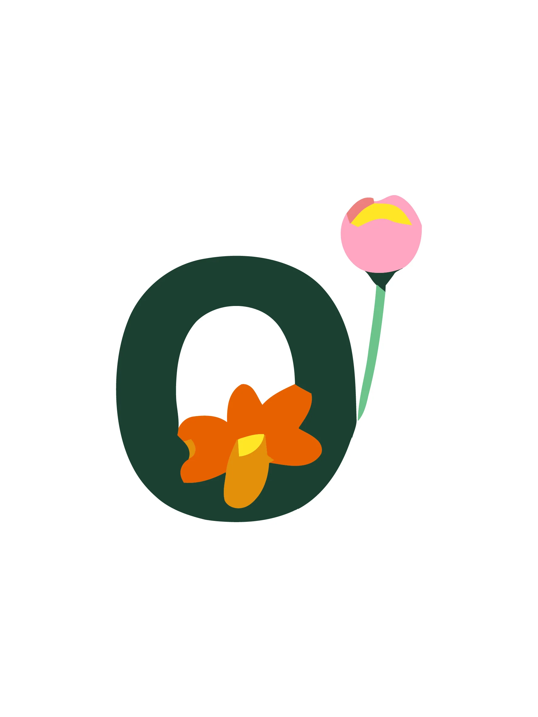 Floral Garden (Alphabet) - Image 38