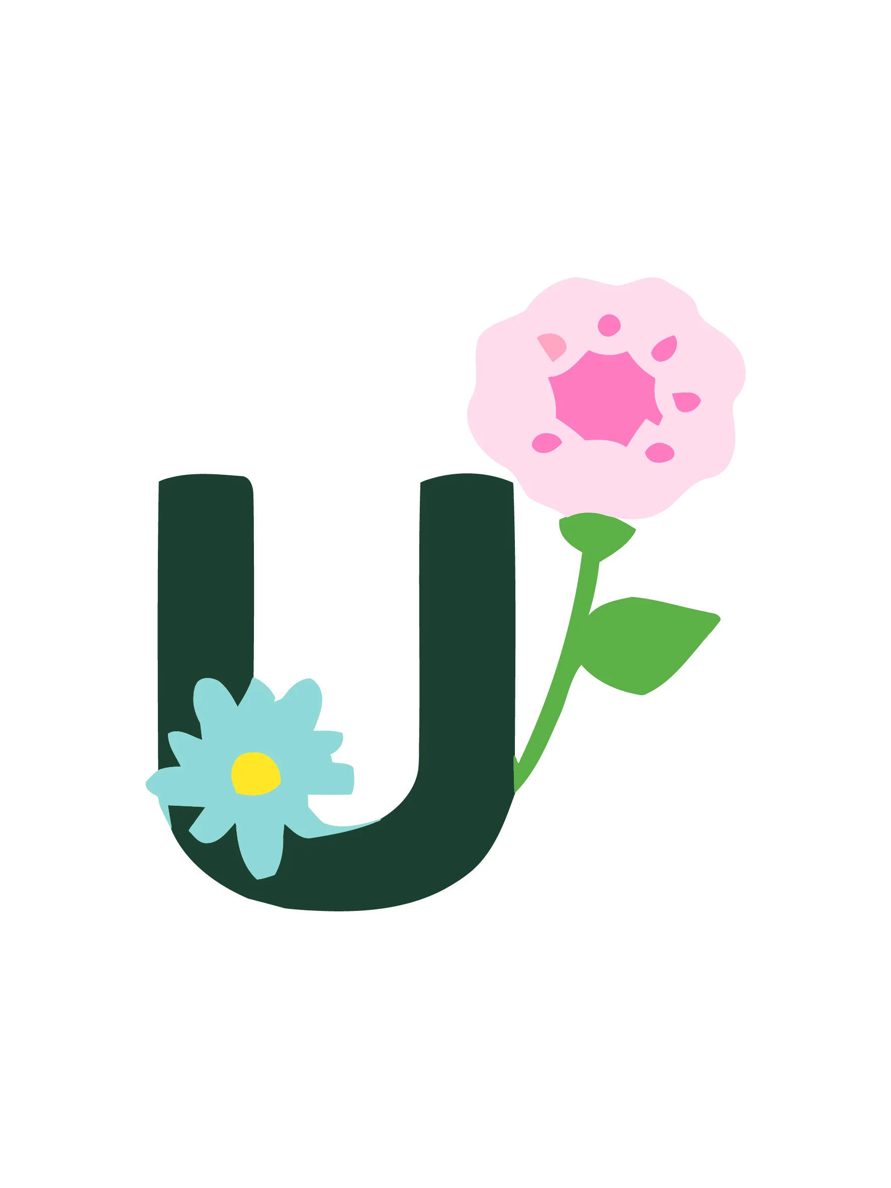 Floral Garden (Alphabet) - Image 44