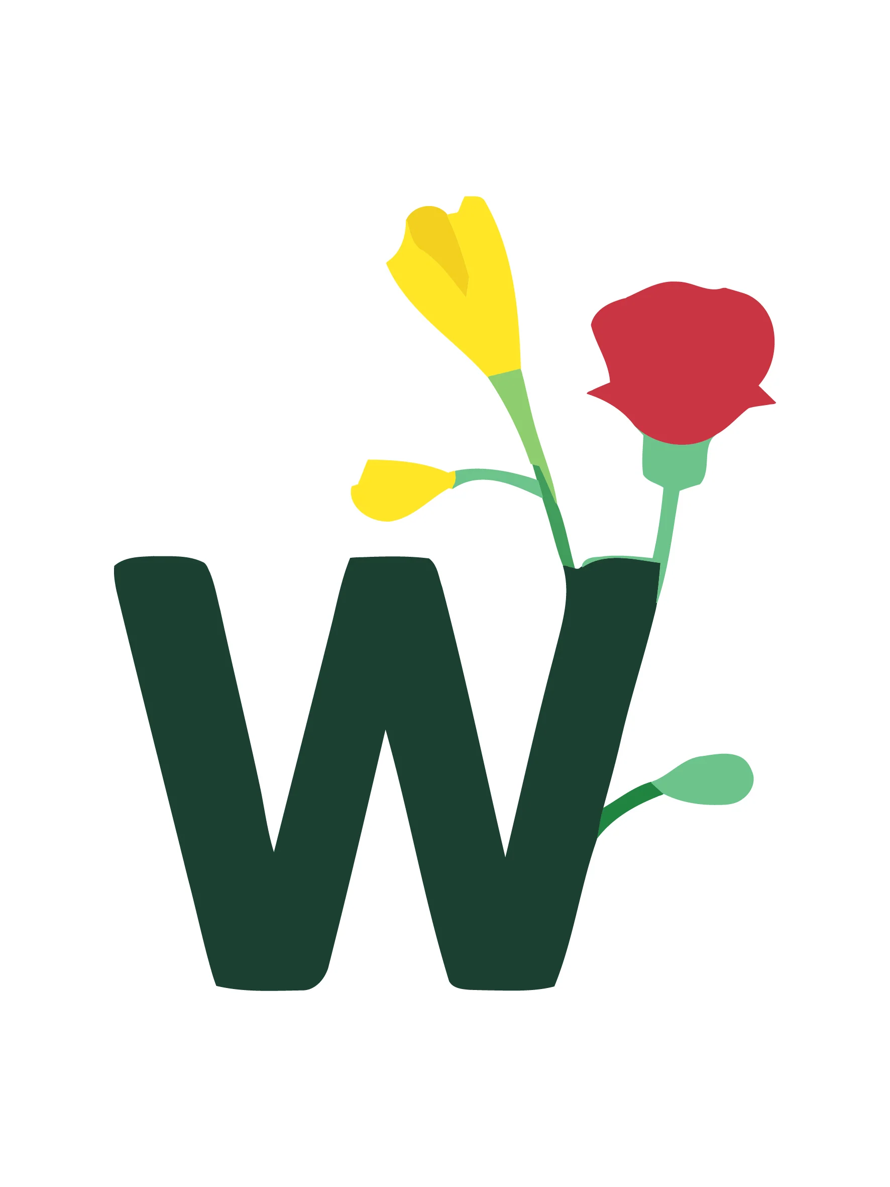 Floral Garden (Alphabet) - Image 46