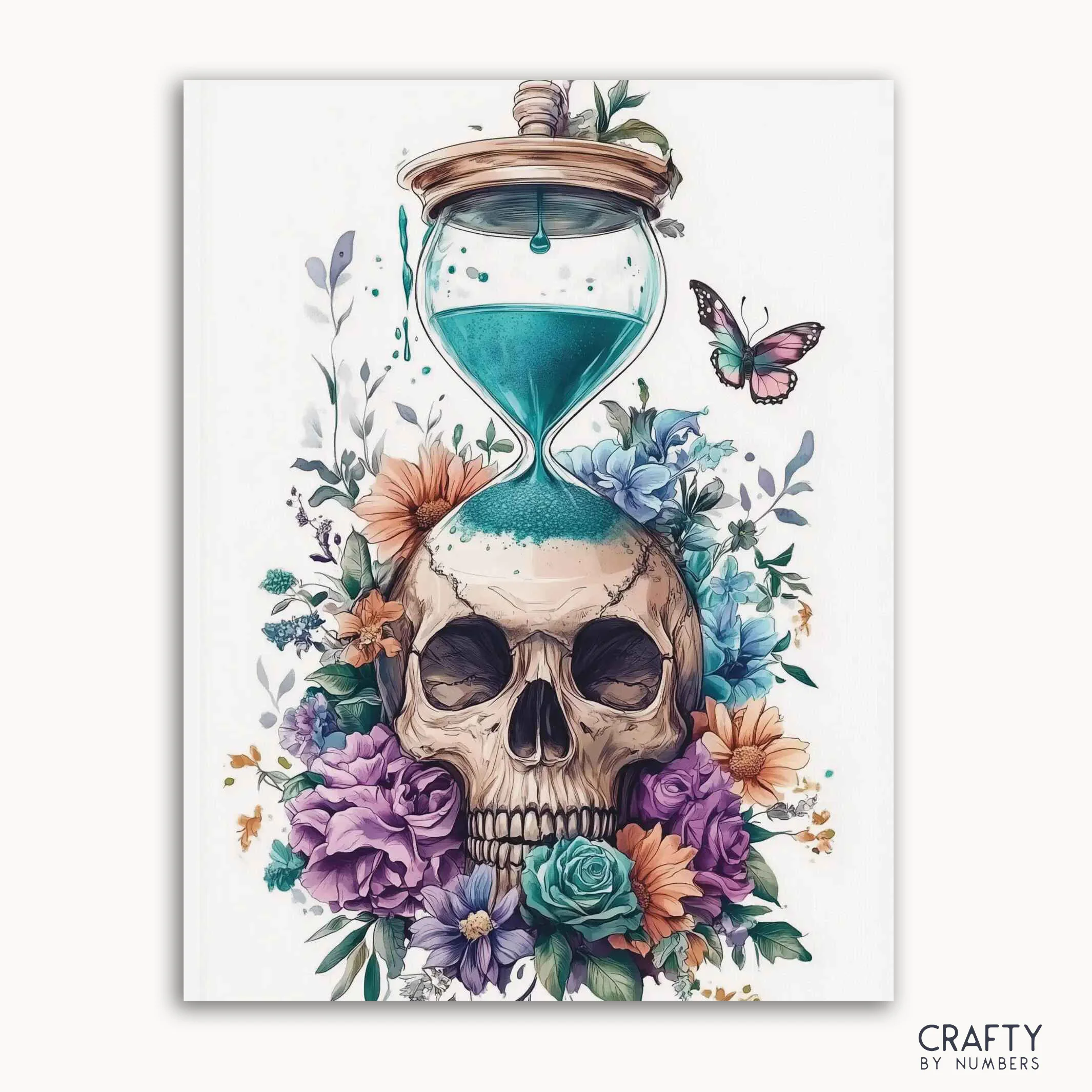 Floral Hourglass
