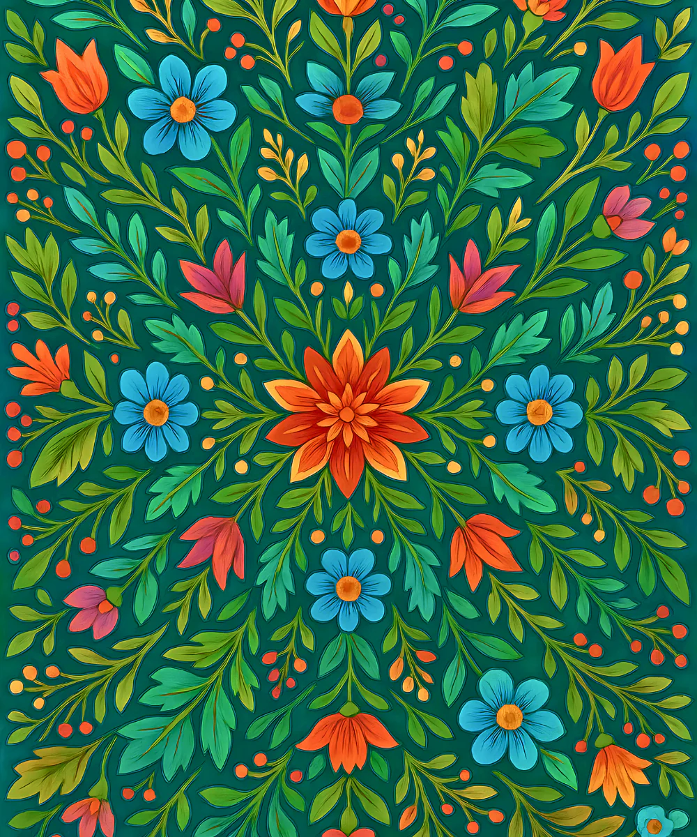 Floral Rhythm Mandala - Image 2