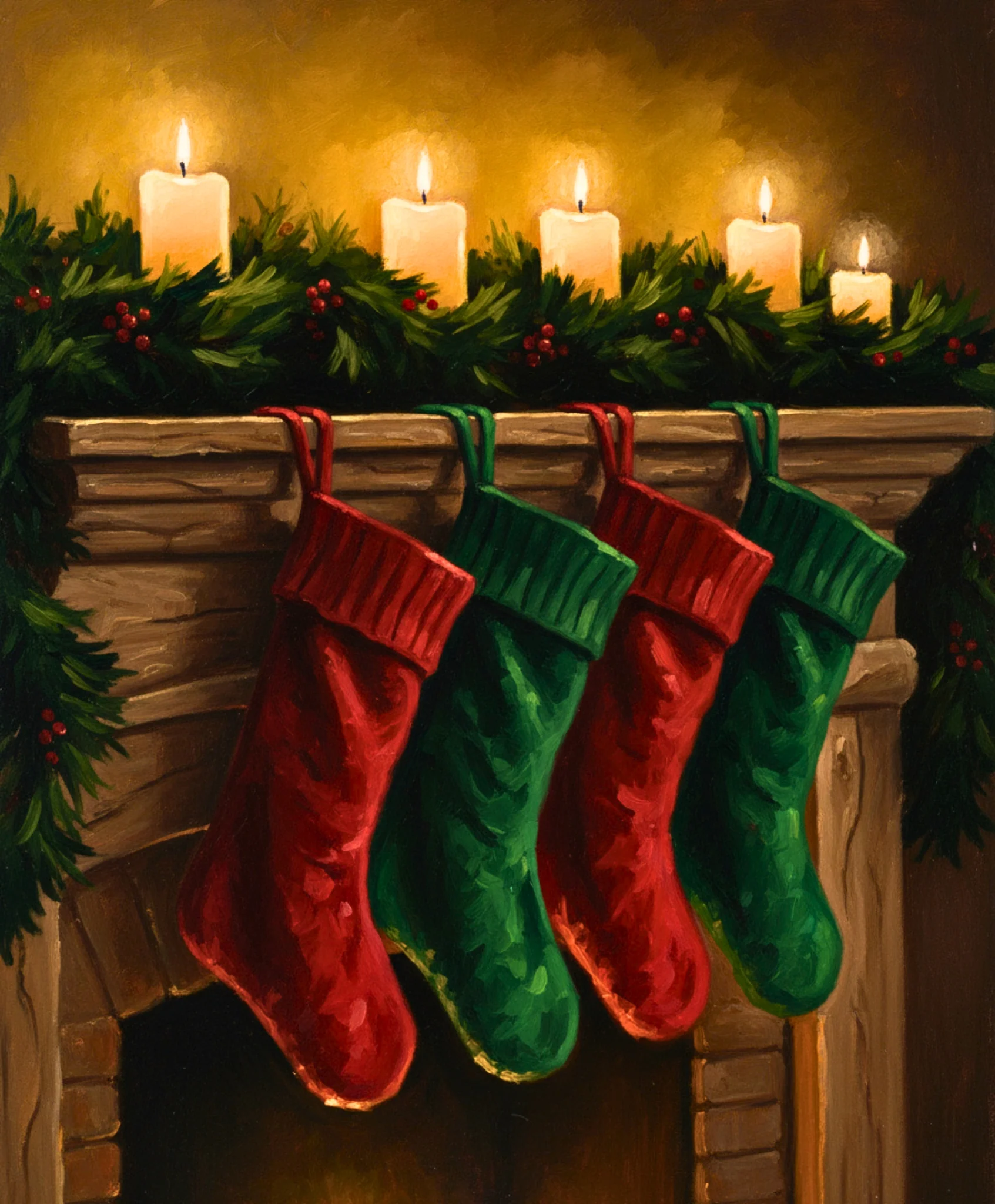 Four Stockings Hung - Image 4