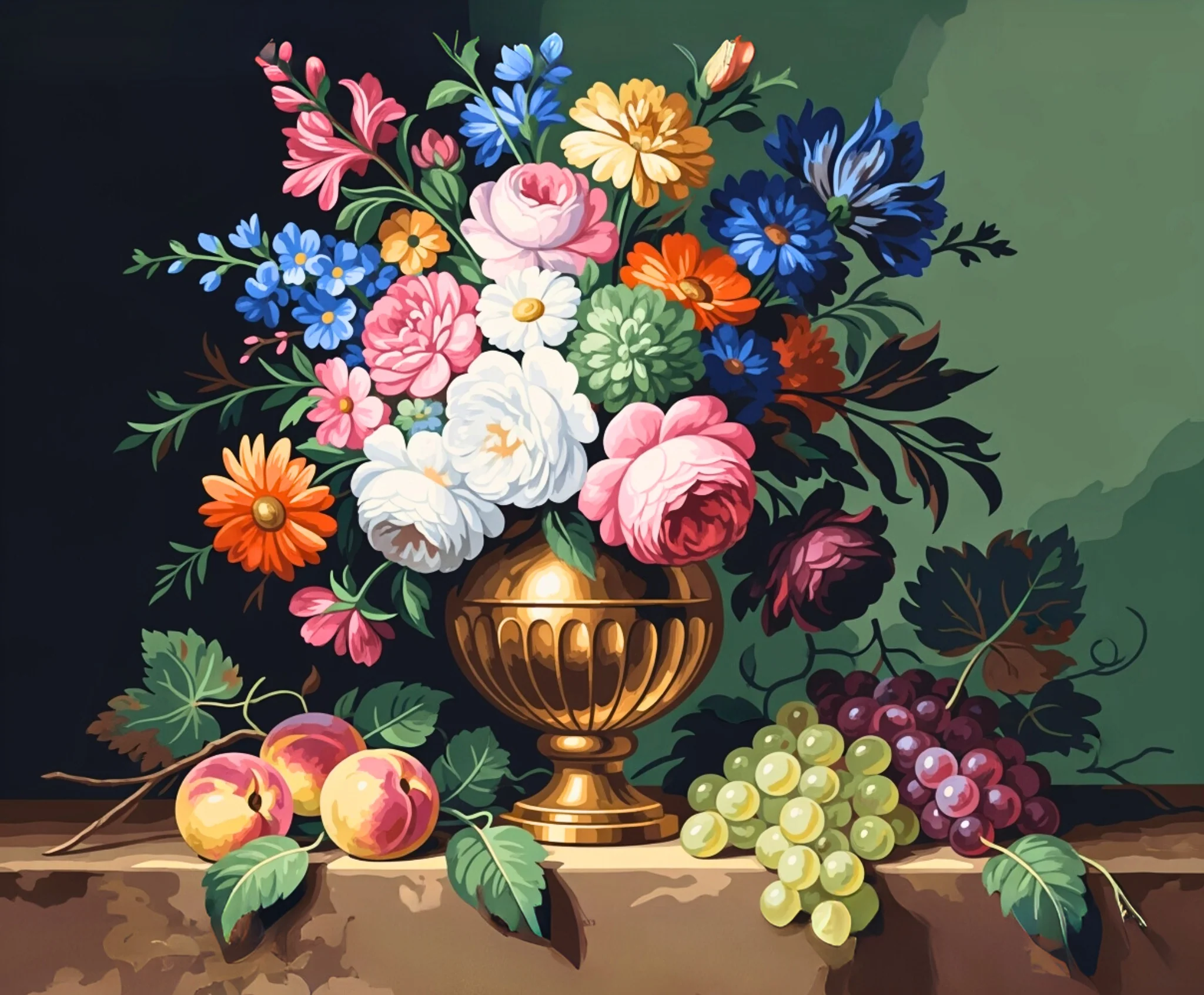 Fruits and Flowers Harmony - Image 4