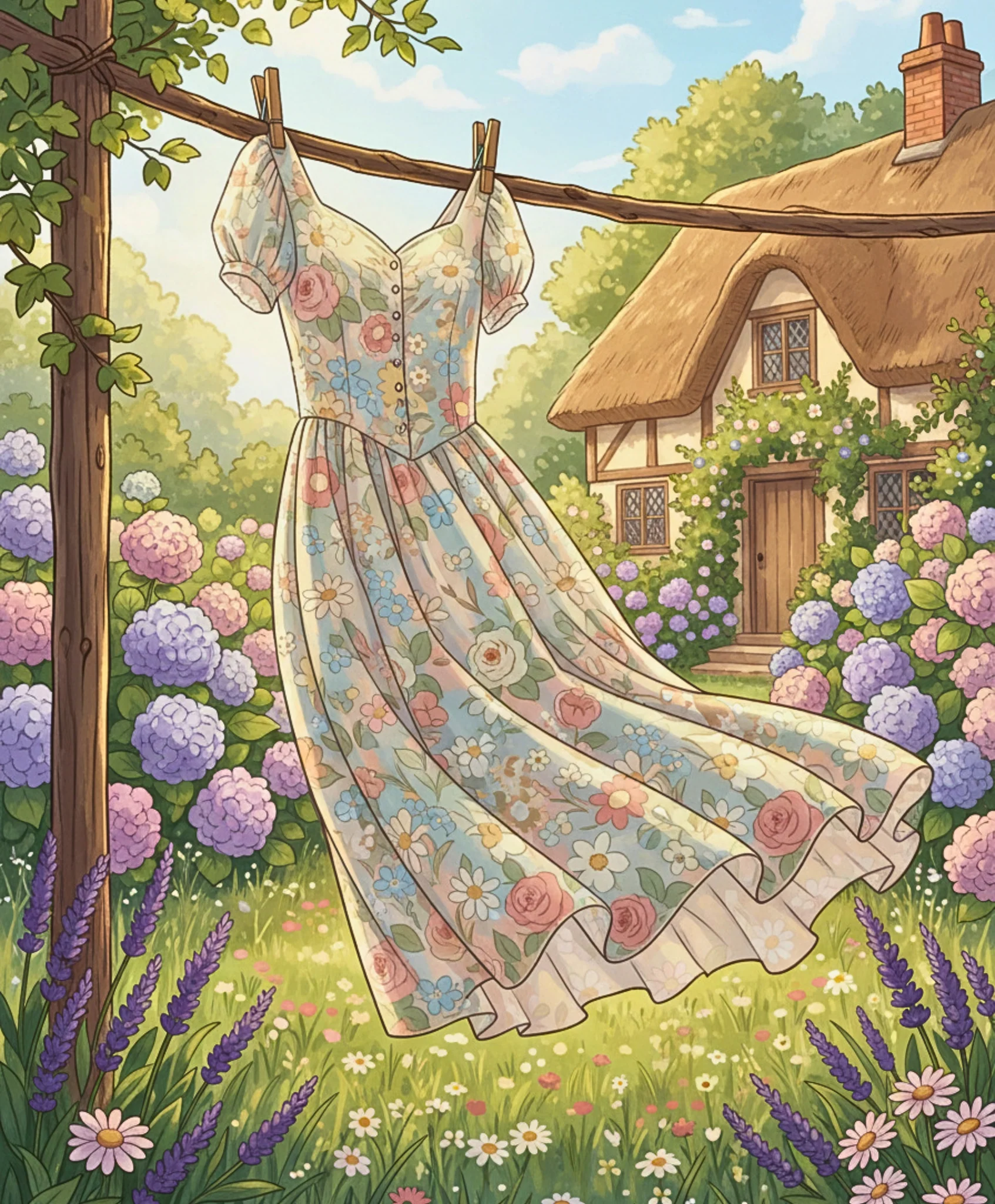 Garden Dress Reverie - Image 4