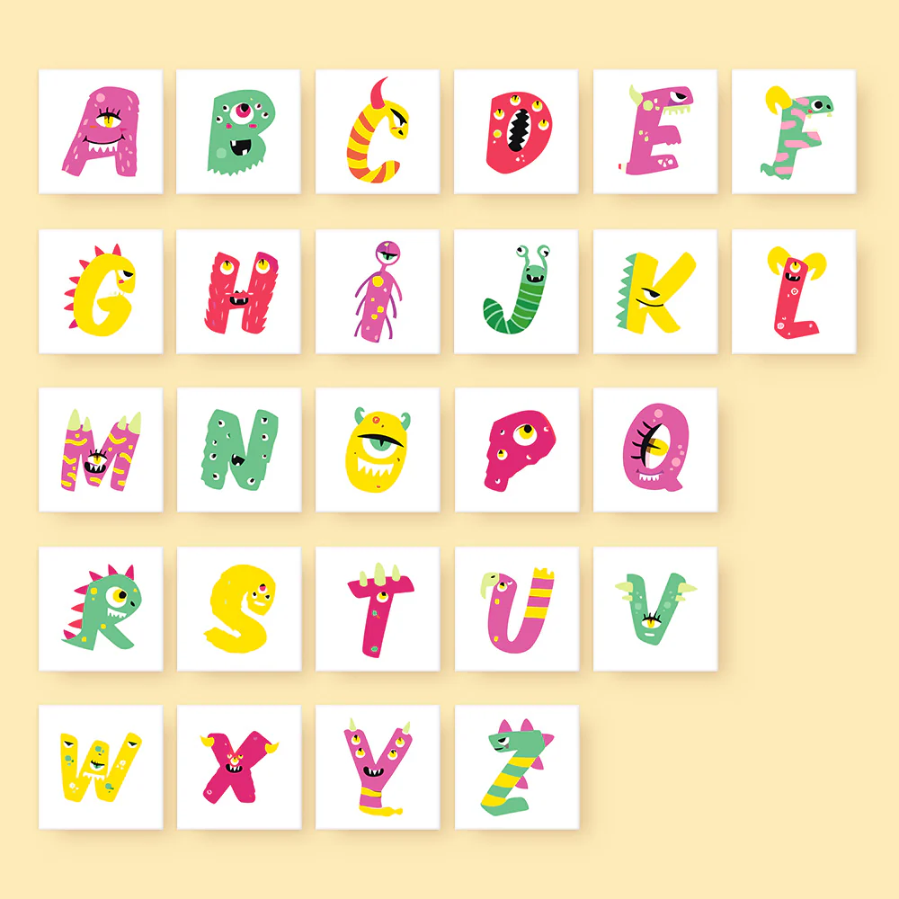 Giggle Monsters (Alphabet) - Image 8