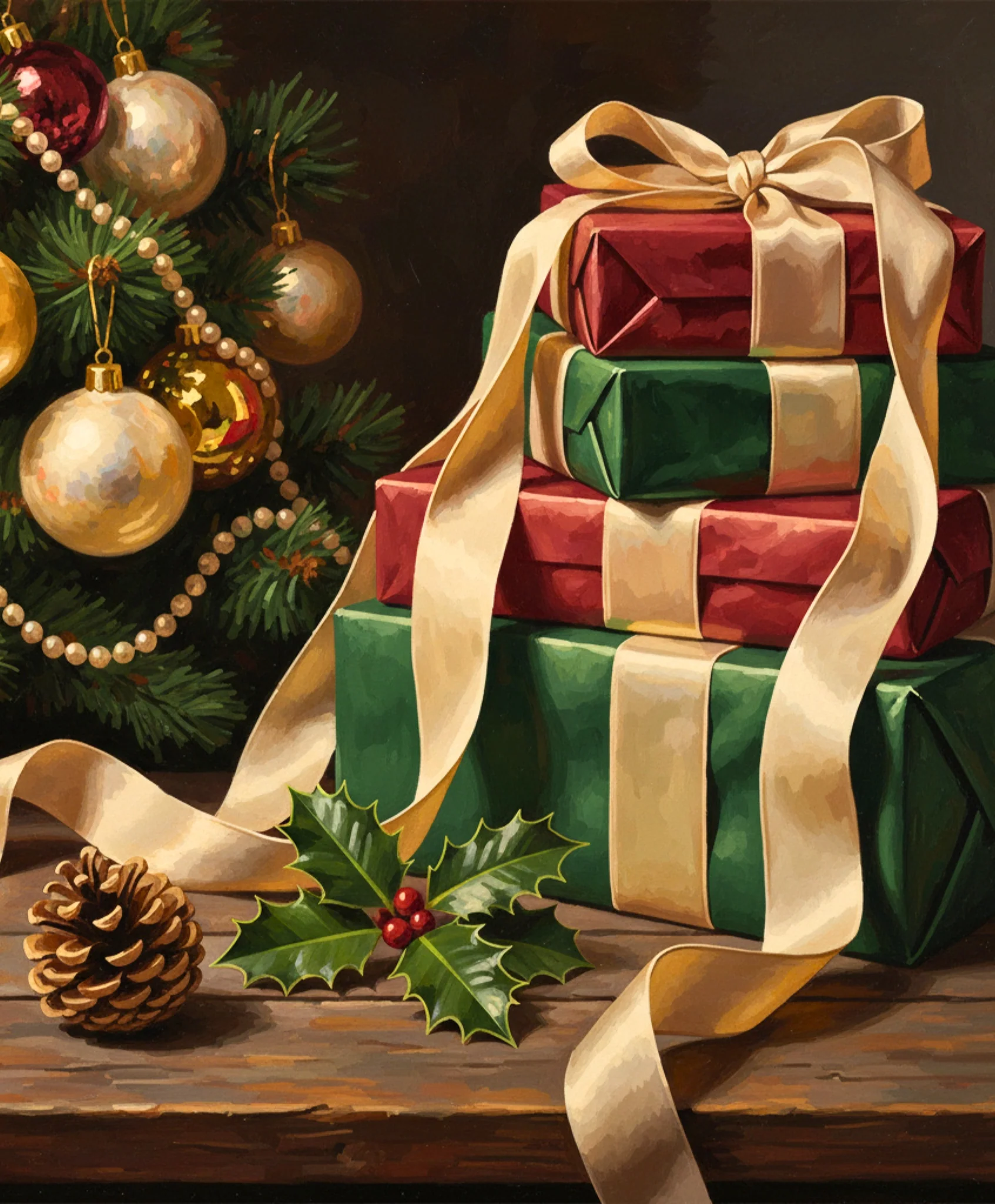 Gilded Gifts & Garland - Image 4