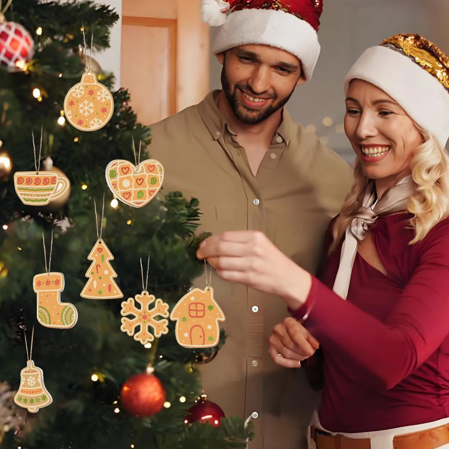 Ginger Cookie Set – Christmas Ornaments - Image 11