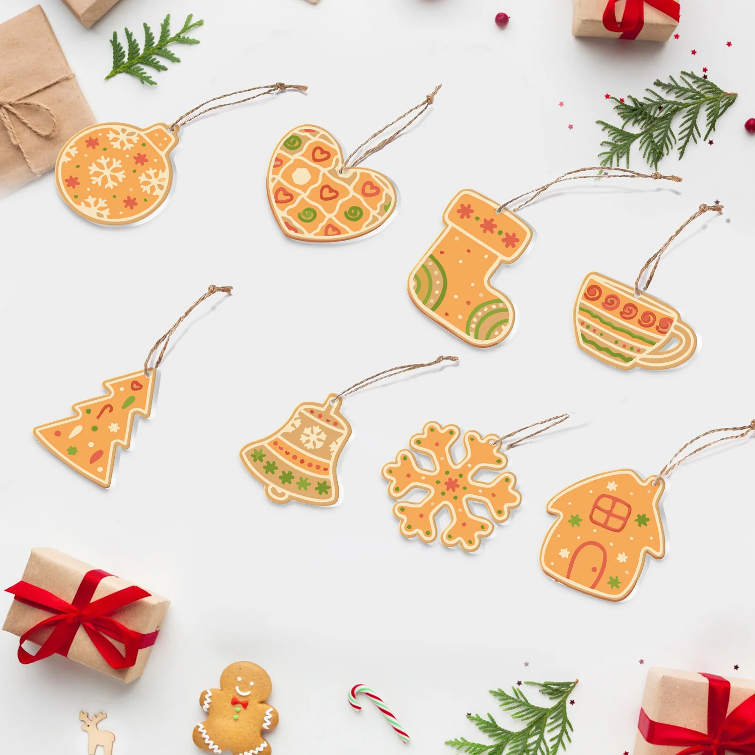 Ginger Cookie Set – Christmas Ornaments - Image 6