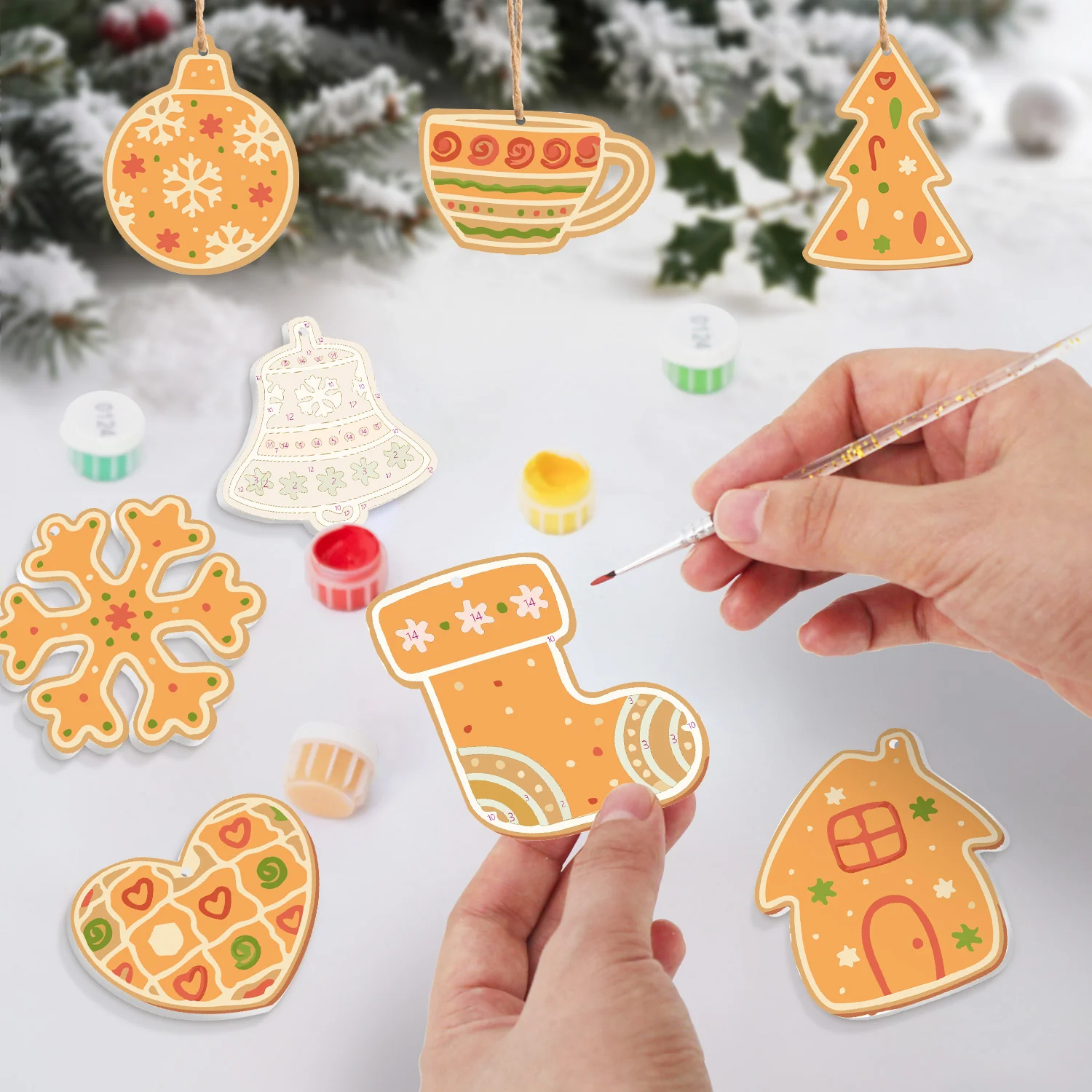 Ginger Cookie Set – Christmas Ornaments - Image 7