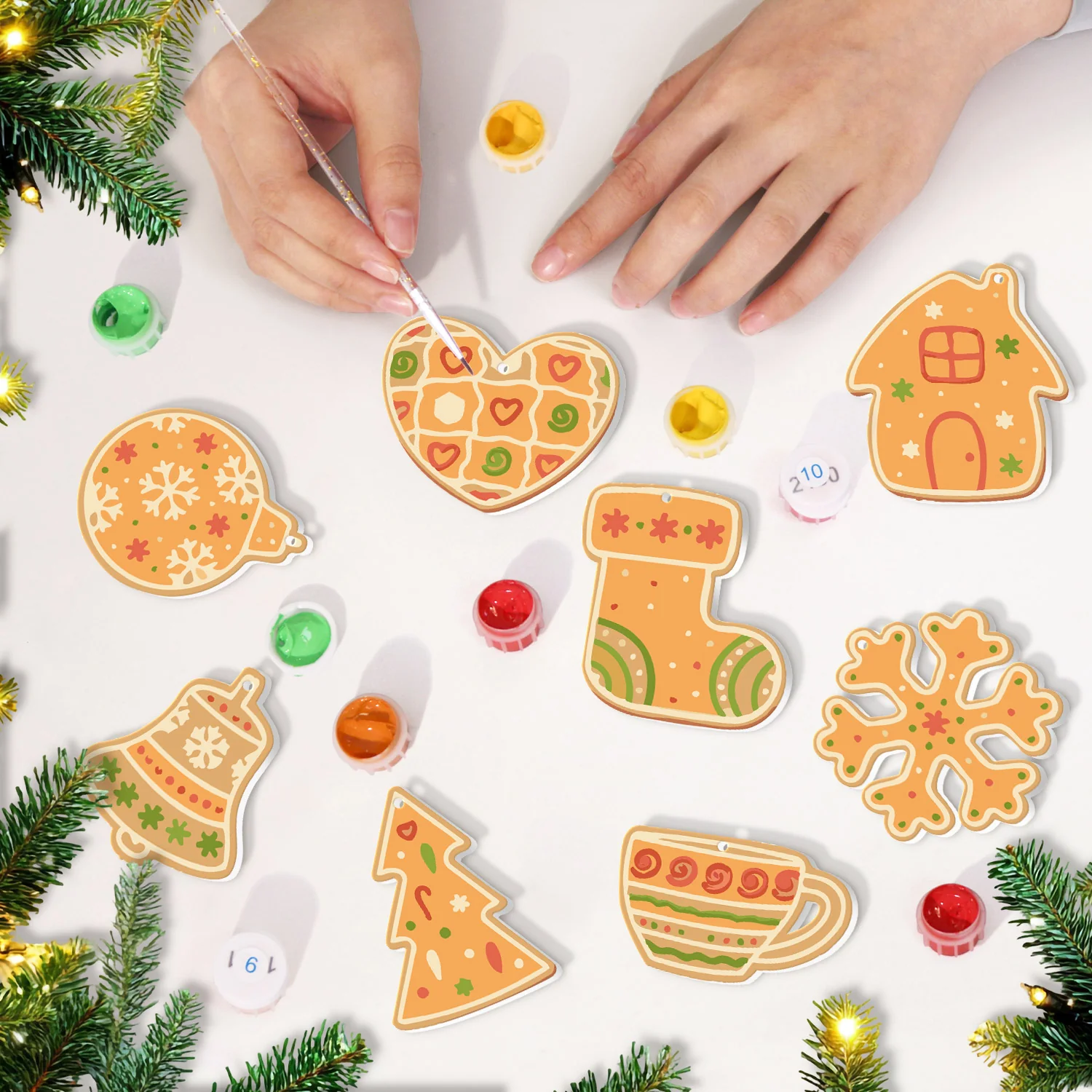 Ginger Cookie Set – Christmas Ornaments - Image 8