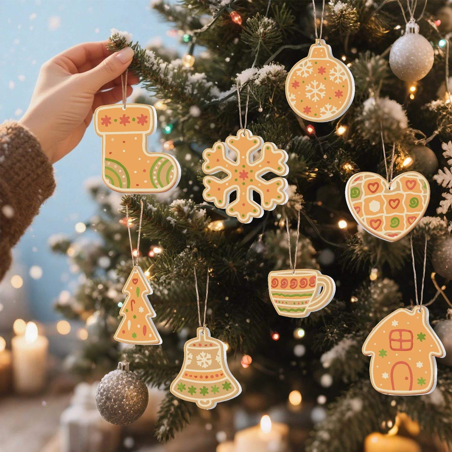 Ginger Cookie Set – Christmas Ornaments - Image 9
