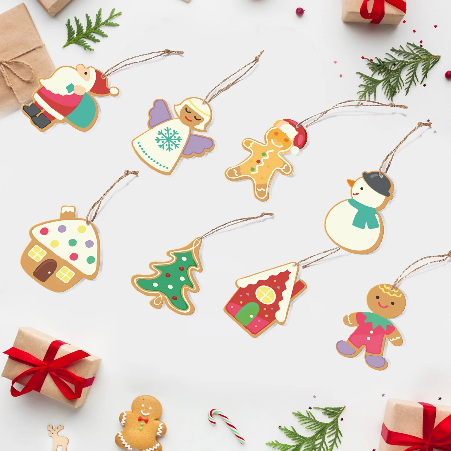 Gingerbread Blessings – Christmas Ornaments - Image 6
