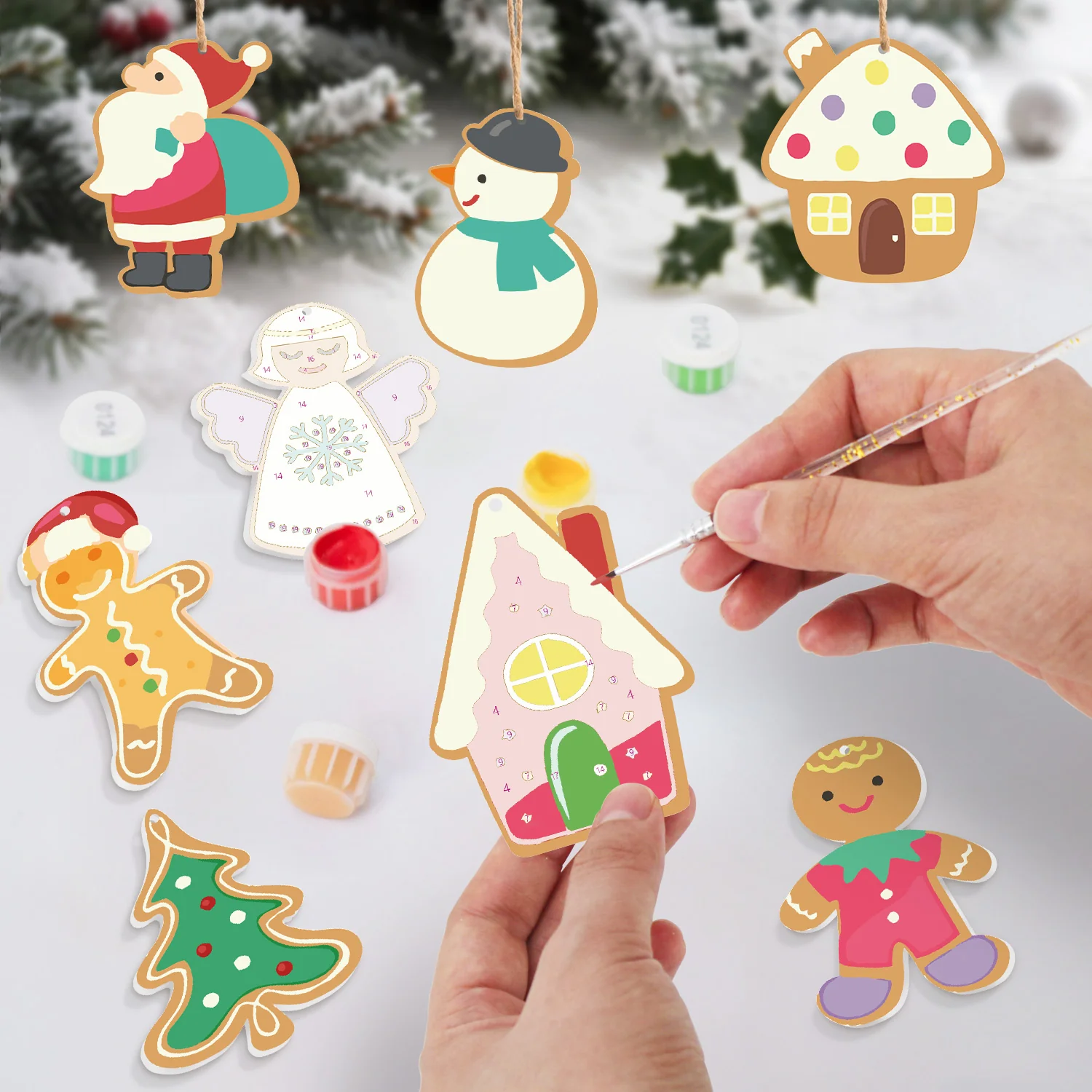 Gingerbread Blessings – Christmas Ornaments - Image 7