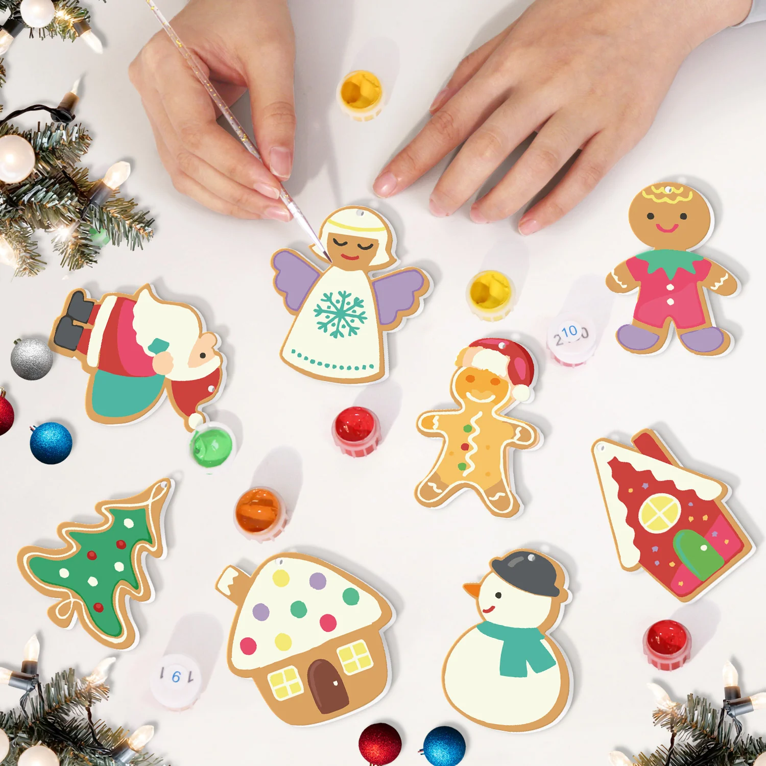 Gingerbread Blessings – Christmas Ornaments - Image 8