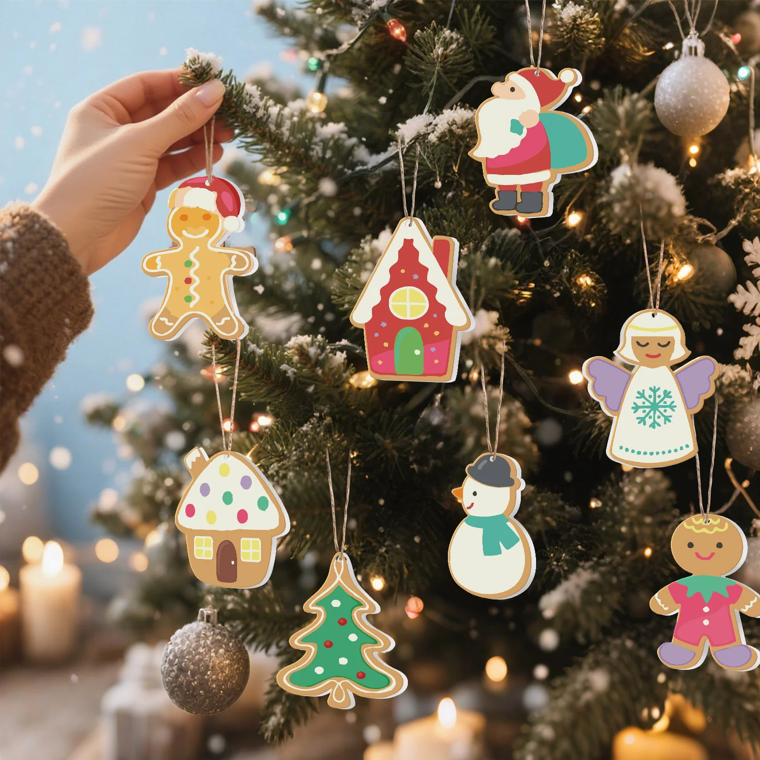 Gingerbread Blessings – Christmas Ornaments - Image 9