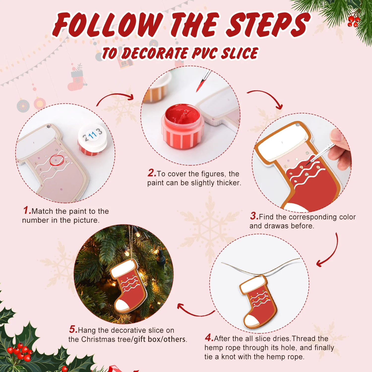 Gingerbread Christmas Magic – Christmas Ornaments - Image 4