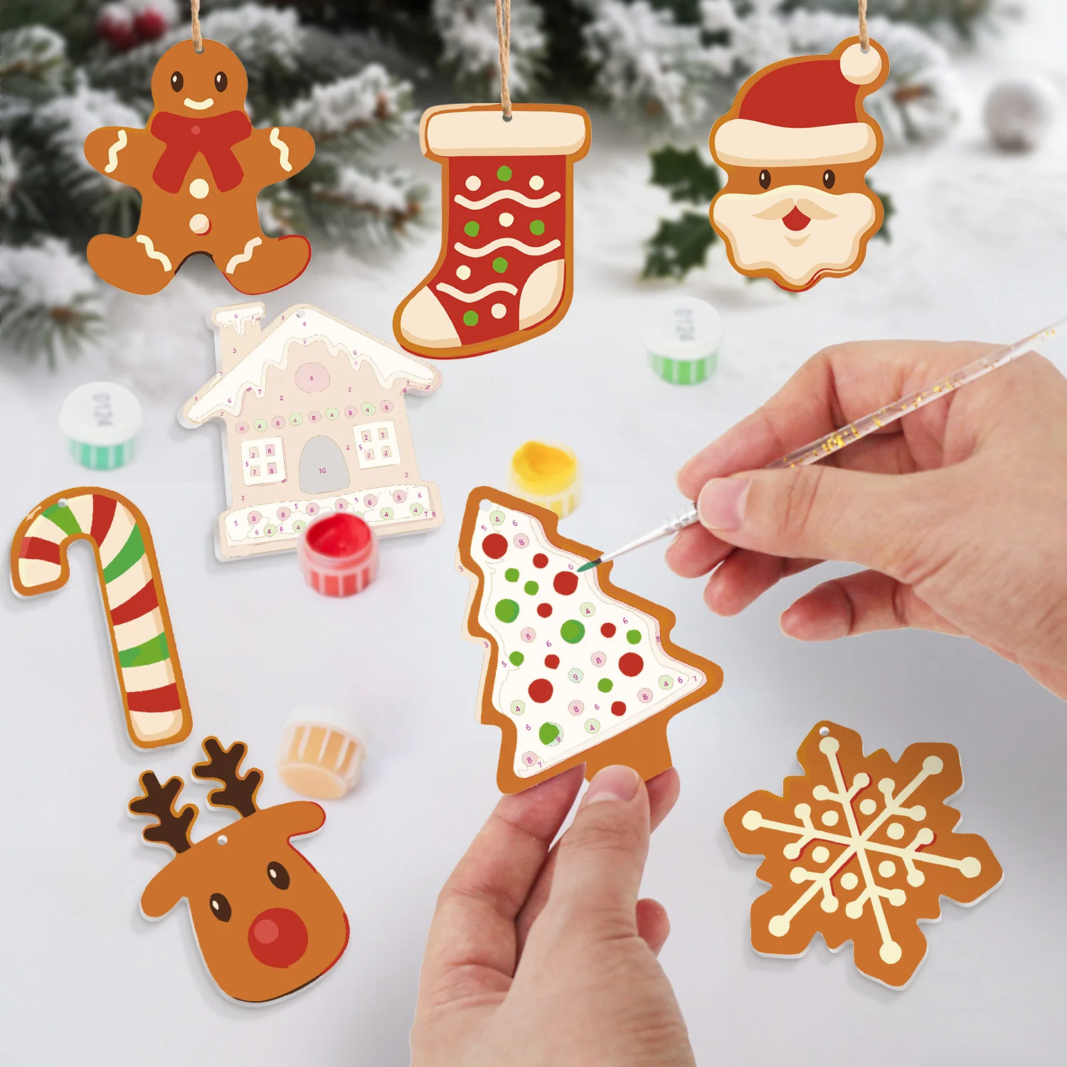 Gingerbread Christmas Magic – Christmas Ornaments - Image 7