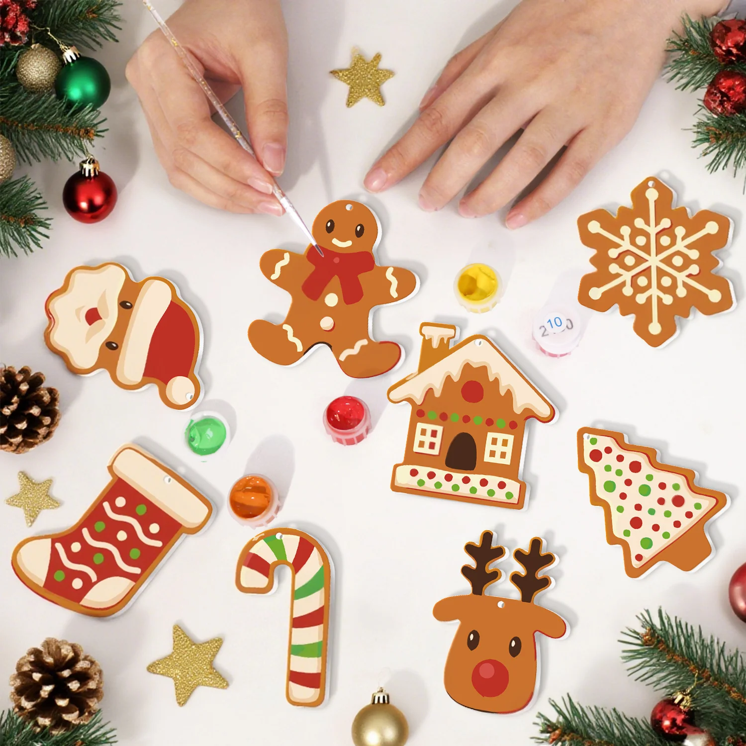 Gingerbread Christmas Magic – Christmas Ornaments - Image 8