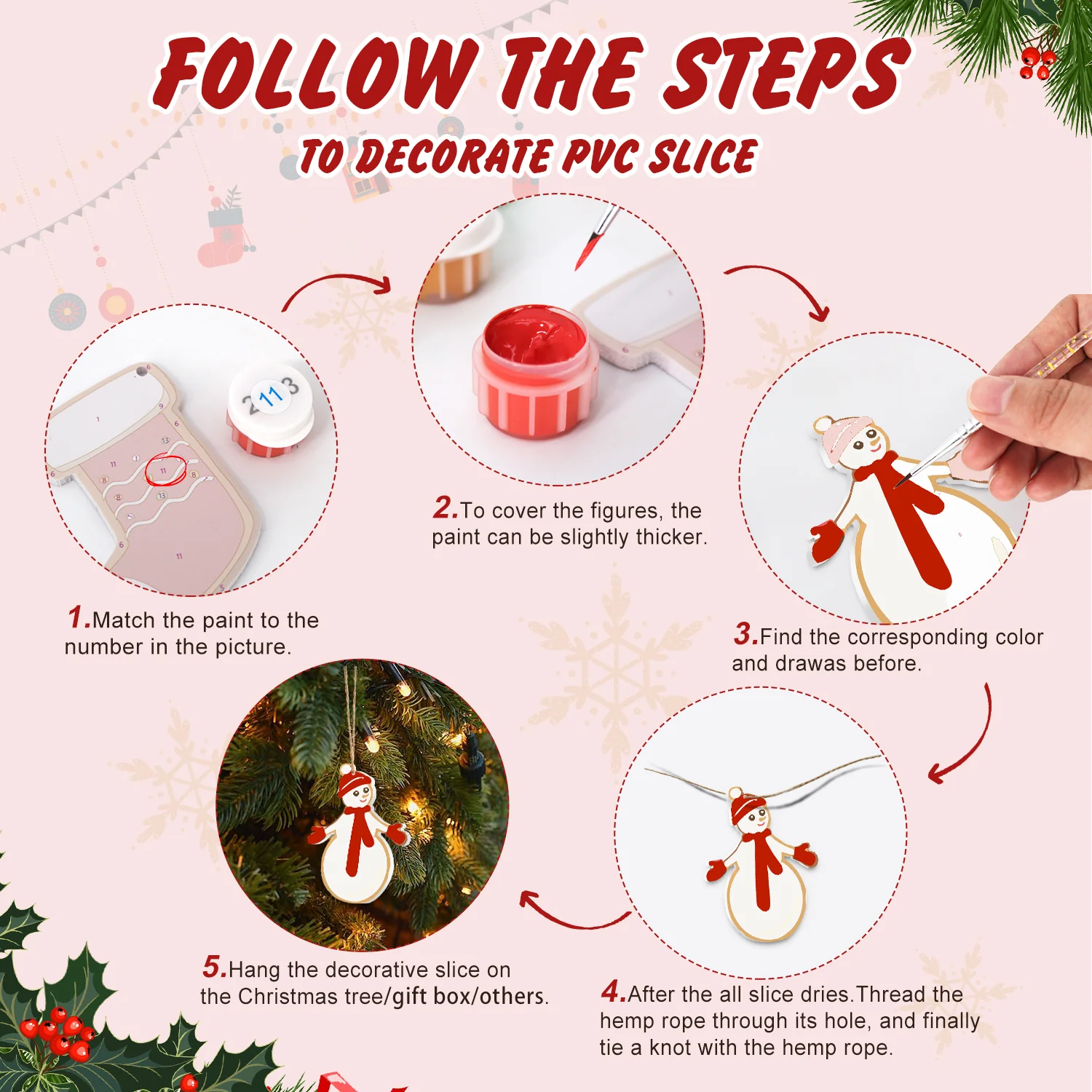 Gingerbread Christmas Tales – Large Christmas Ornaments - Image 4