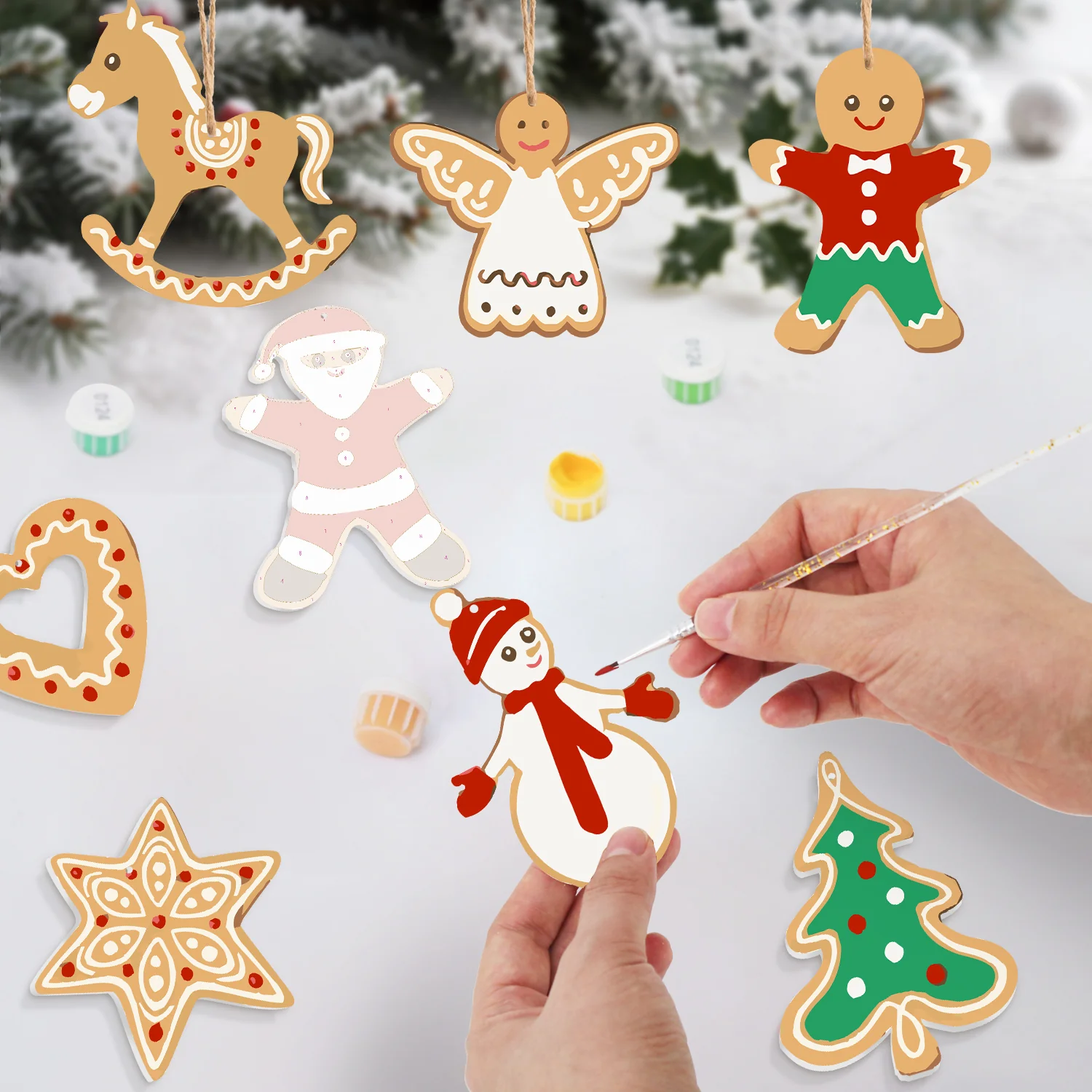 Gingerbread Christmas Tales – Large Christmas Ornaments - Image 7