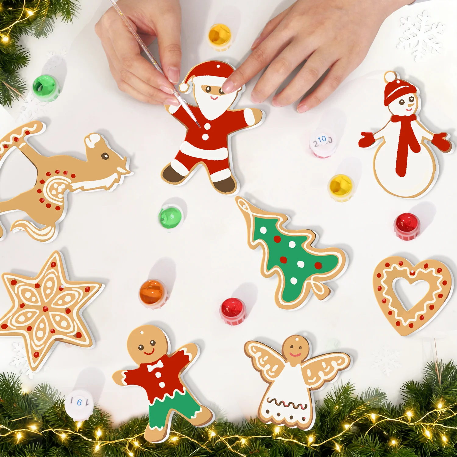 Gingerbread Christmas Tales – Large Christmas Ornaments - Image 8