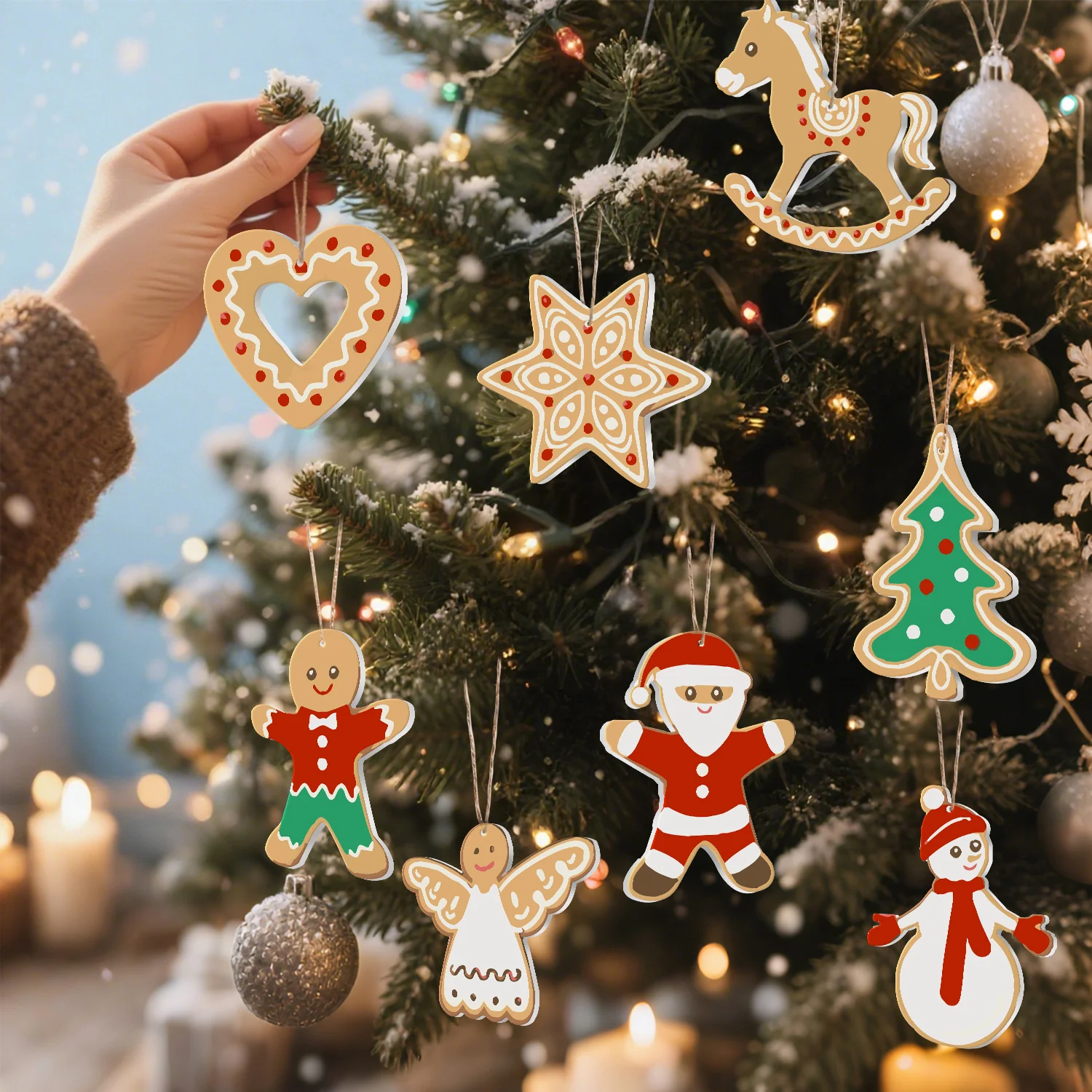 Gingerbread Christmas Tales – Large Christmas Ornaments - Image 9