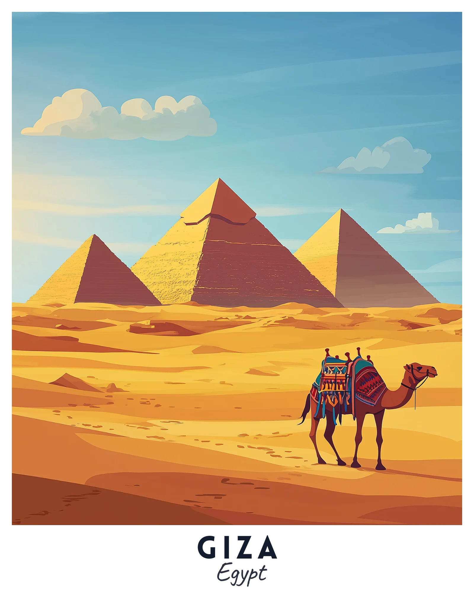 Giza Travel Poster - Image 3